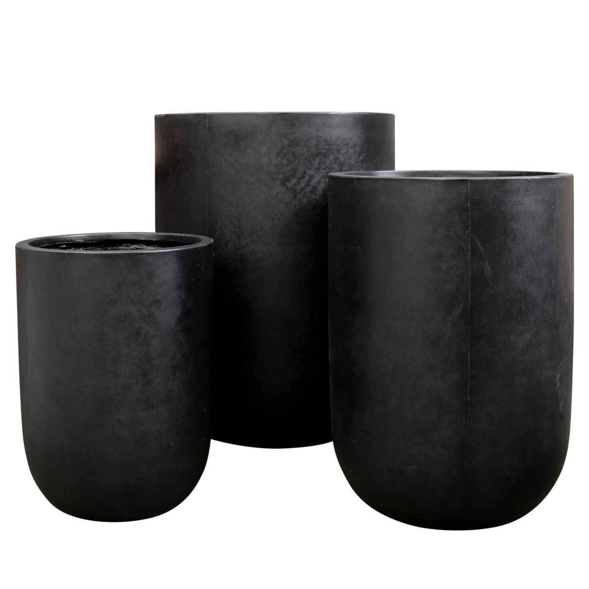 ORETI PLANTER | 3 SIZES | WHITE, BLACK OR WEATHERED CEMENT