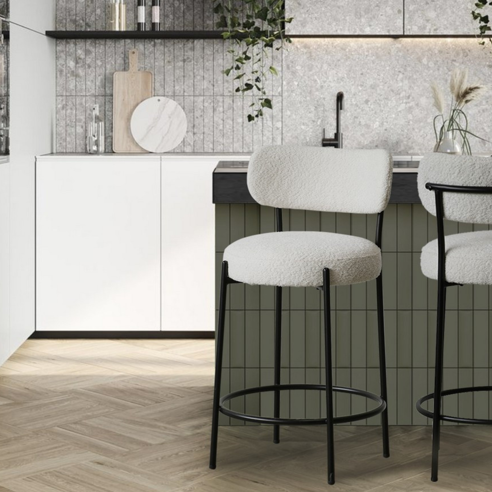 OSCAR BARSTOOL | 2 COLOURS