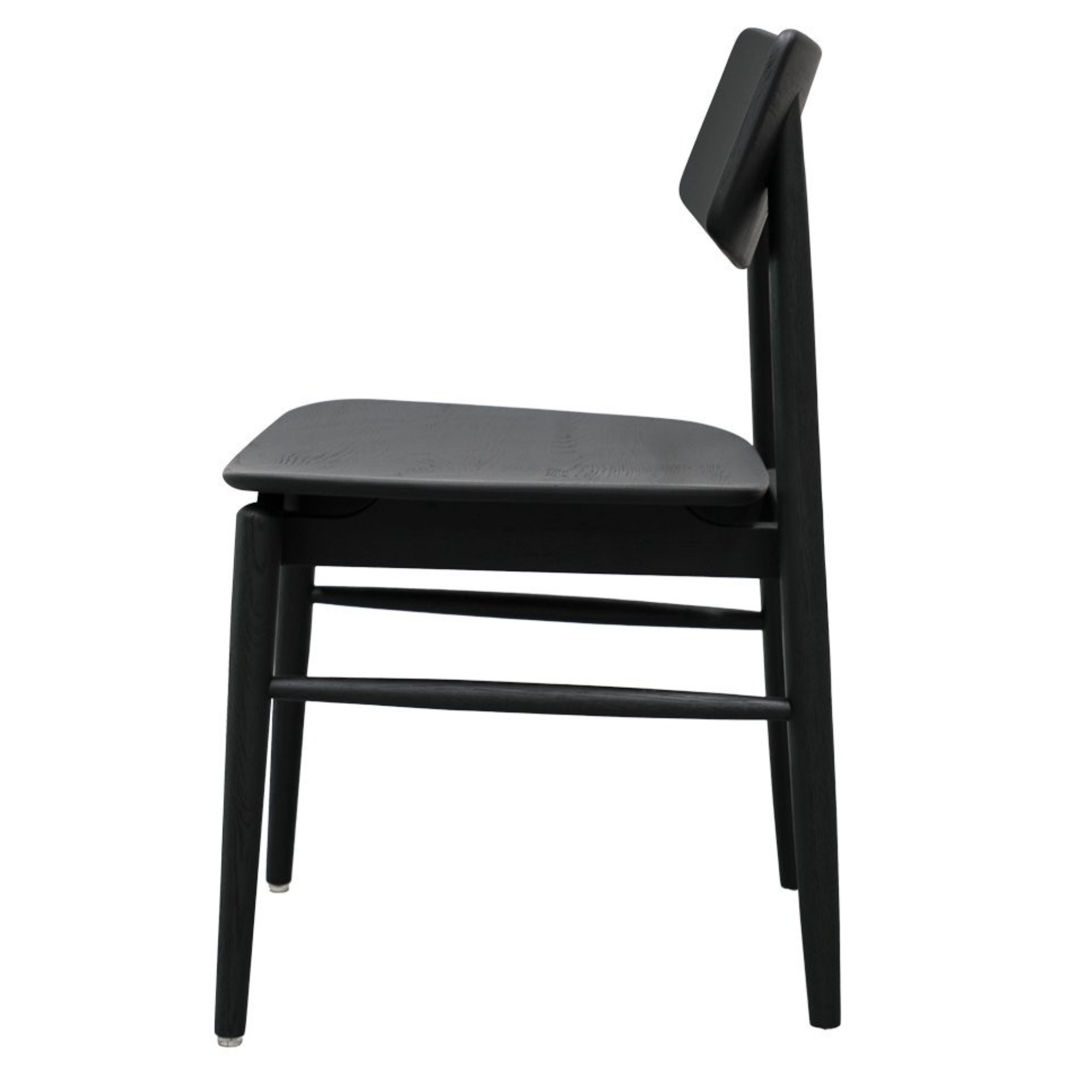 Oslo Dining Chair - Solid Oak | Black