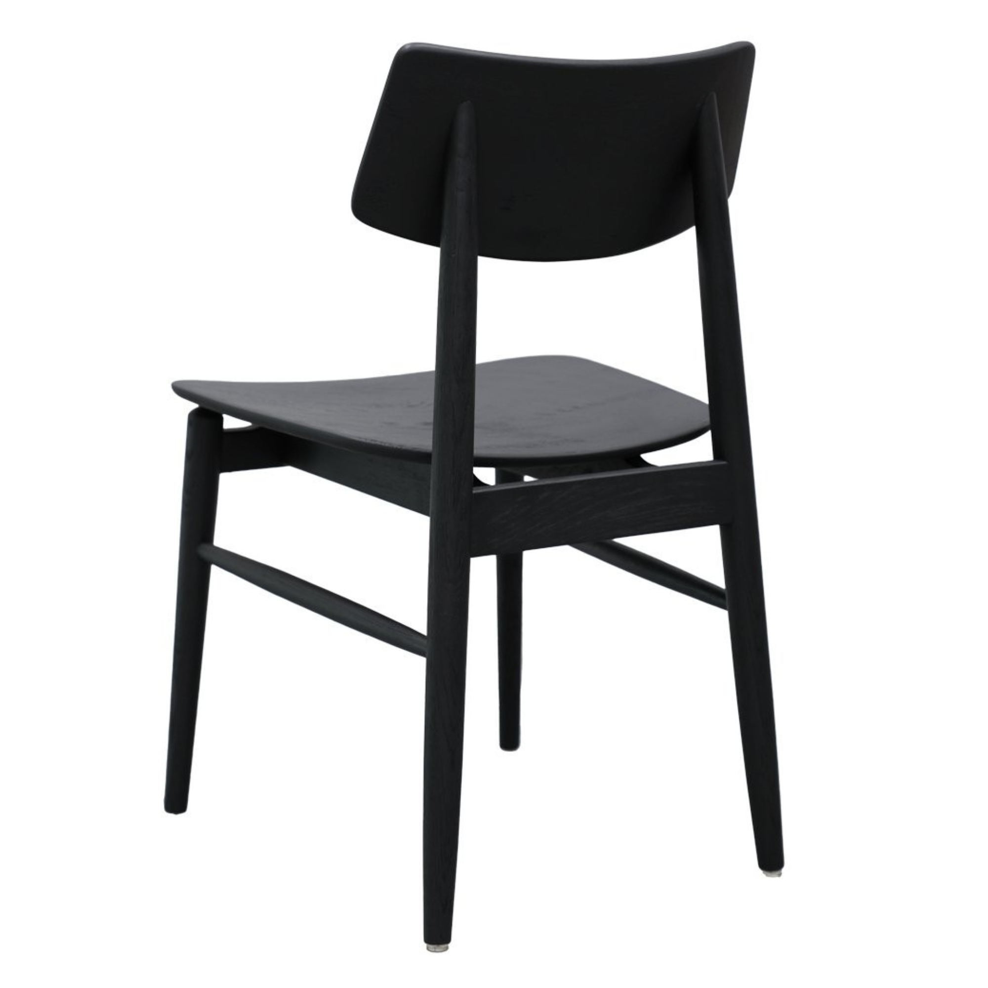 Oslo Dining Chair - Solid Oak | Black