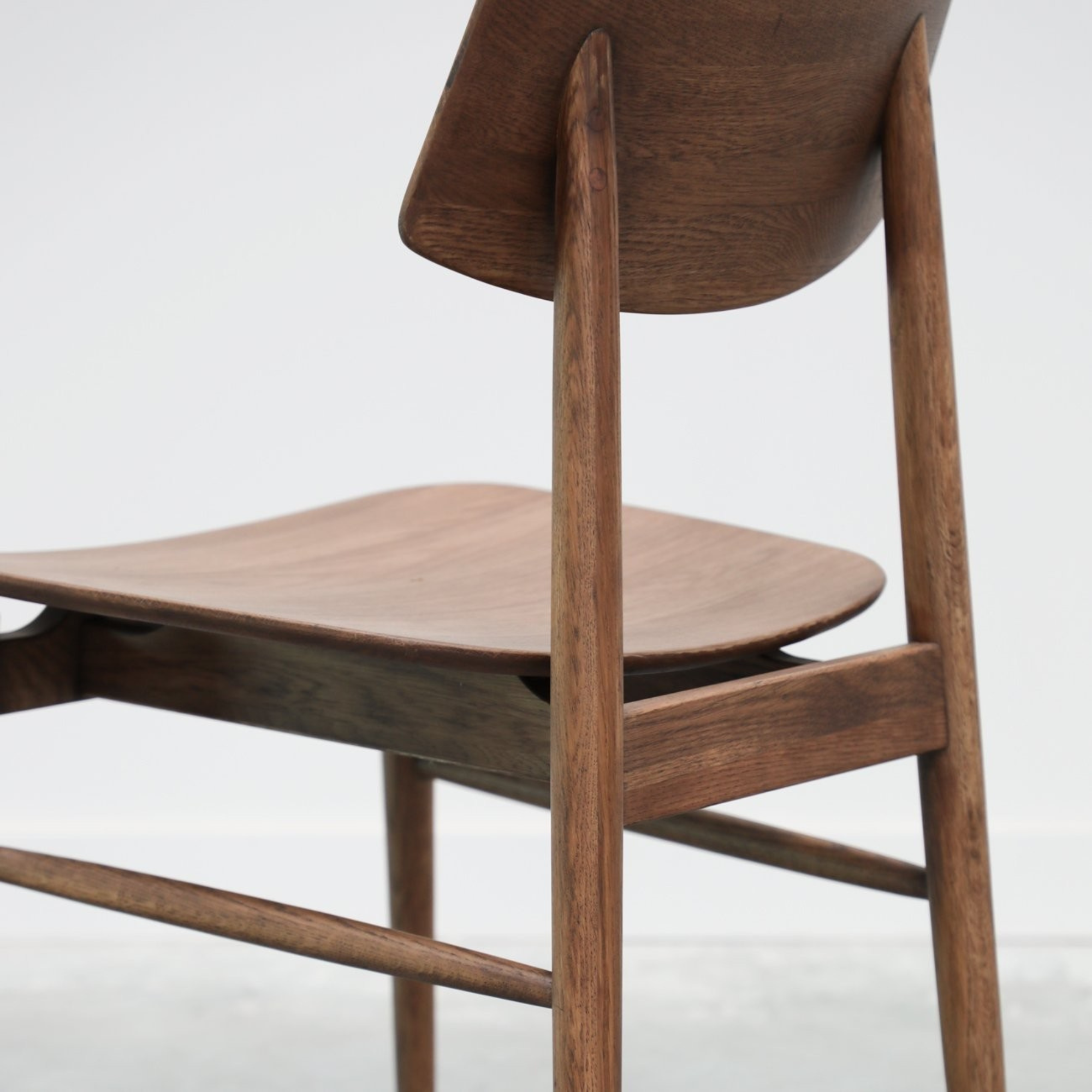 OSLO OAK DINING CHAIR | BROWN