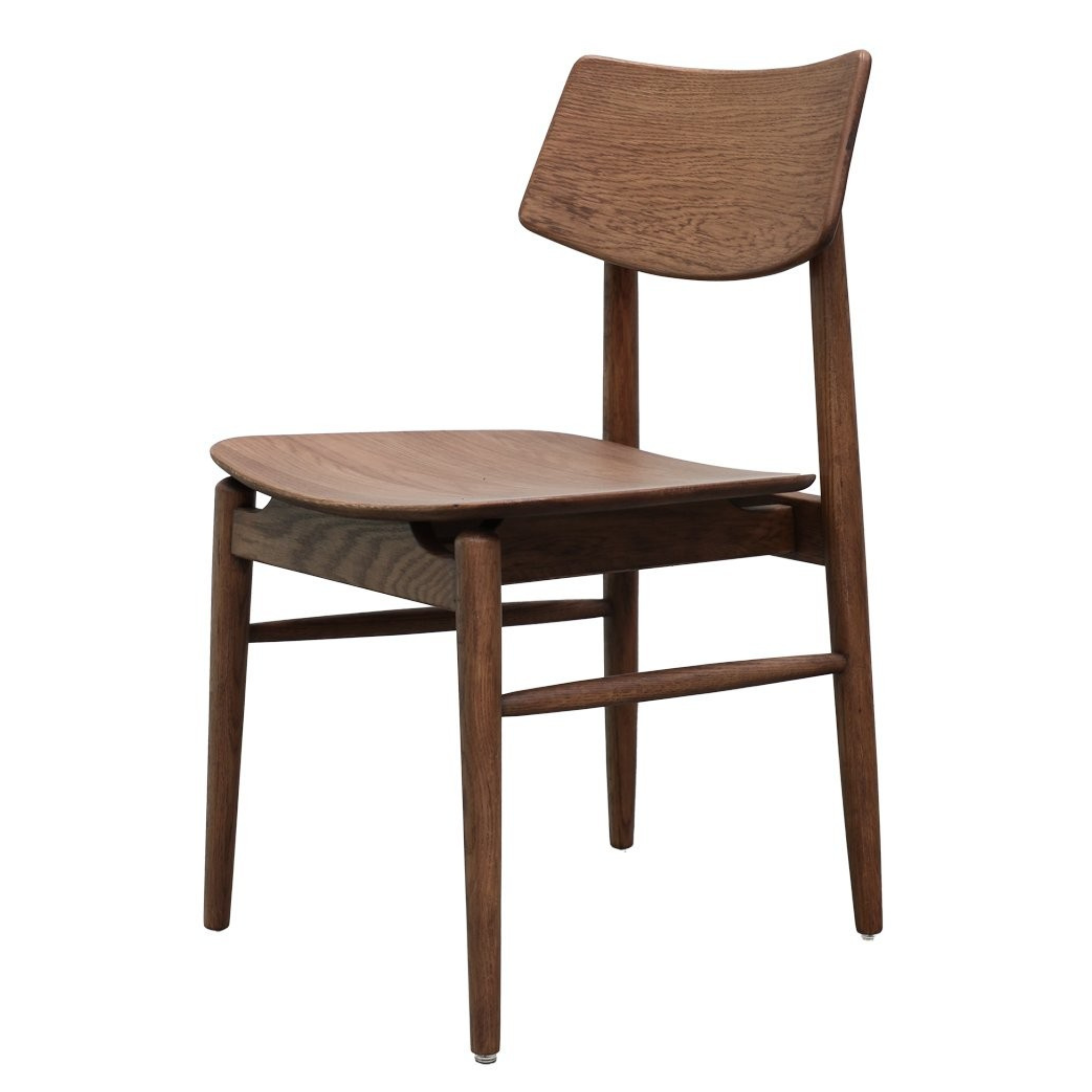 OSLO OAK DINING CHAIR | BROWN