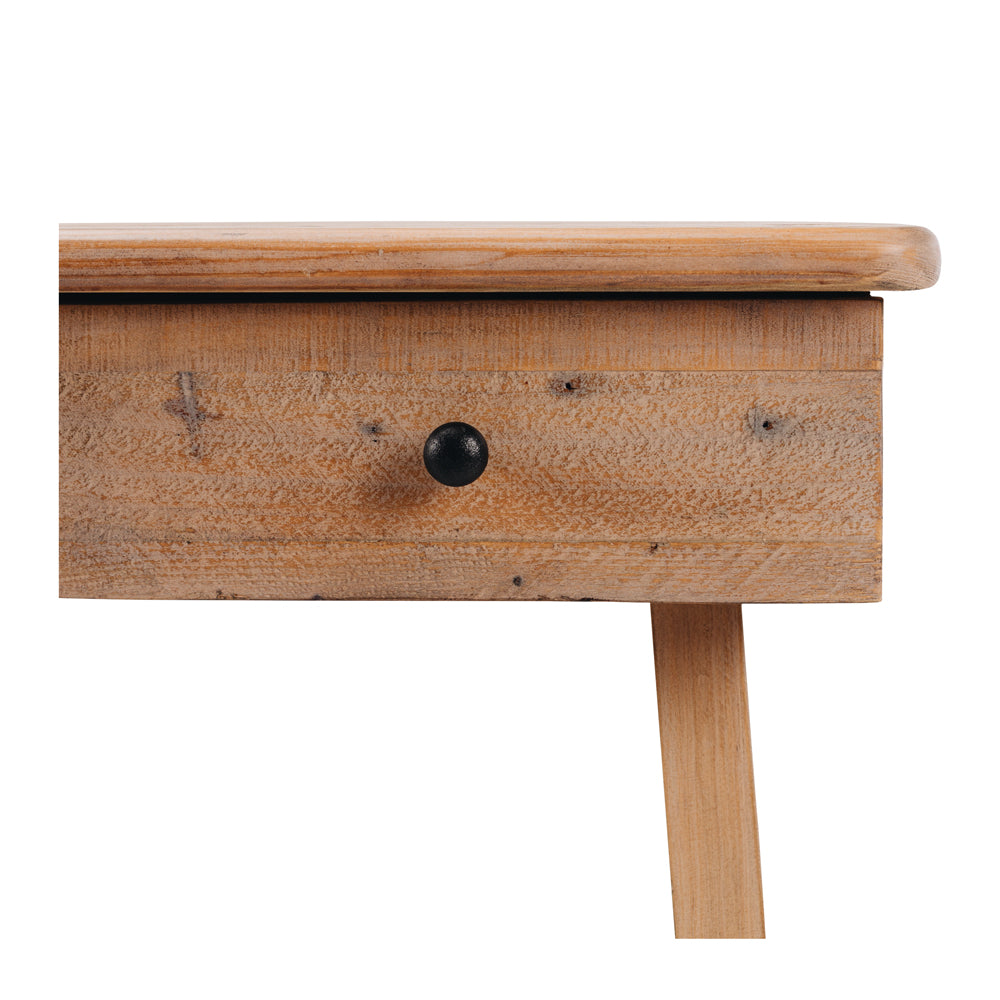 VIKTOR 3 DRAWER DESK | SOLID RECYCLED TIMBER