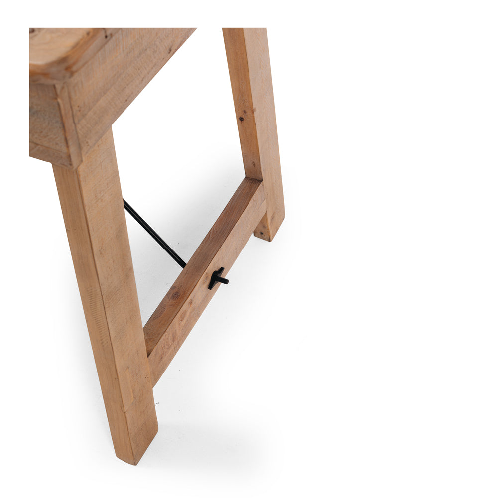 VIKTOR 3 DRAWER DESK | SOLID RECYCLED TIMBER