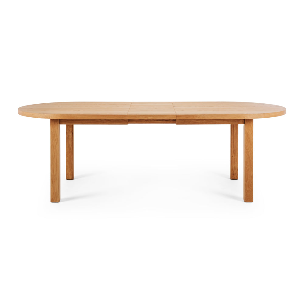 ARC OAK 2000-2400 EXTENSION DINING TABLE