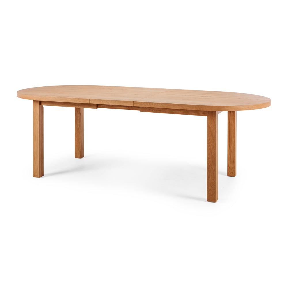 ARC OAK 2000-2400 EXTENSION DINING TABLE