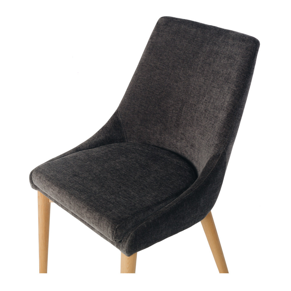 EVA DINING CHAIR | DANNY DARK GREY