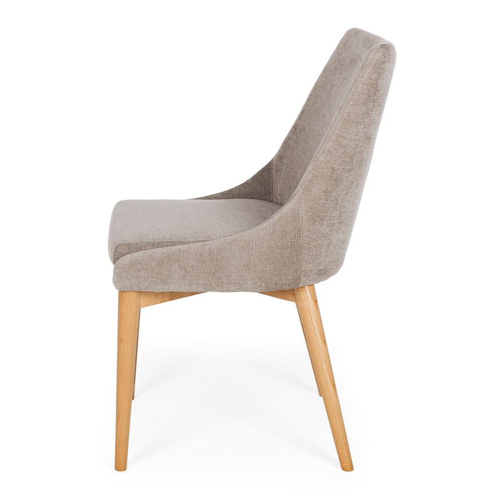 EVA DINING CHAIR | GREY MIST