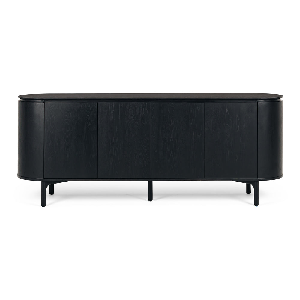 KONTUR SIDEBOARD | BLACK OAK
