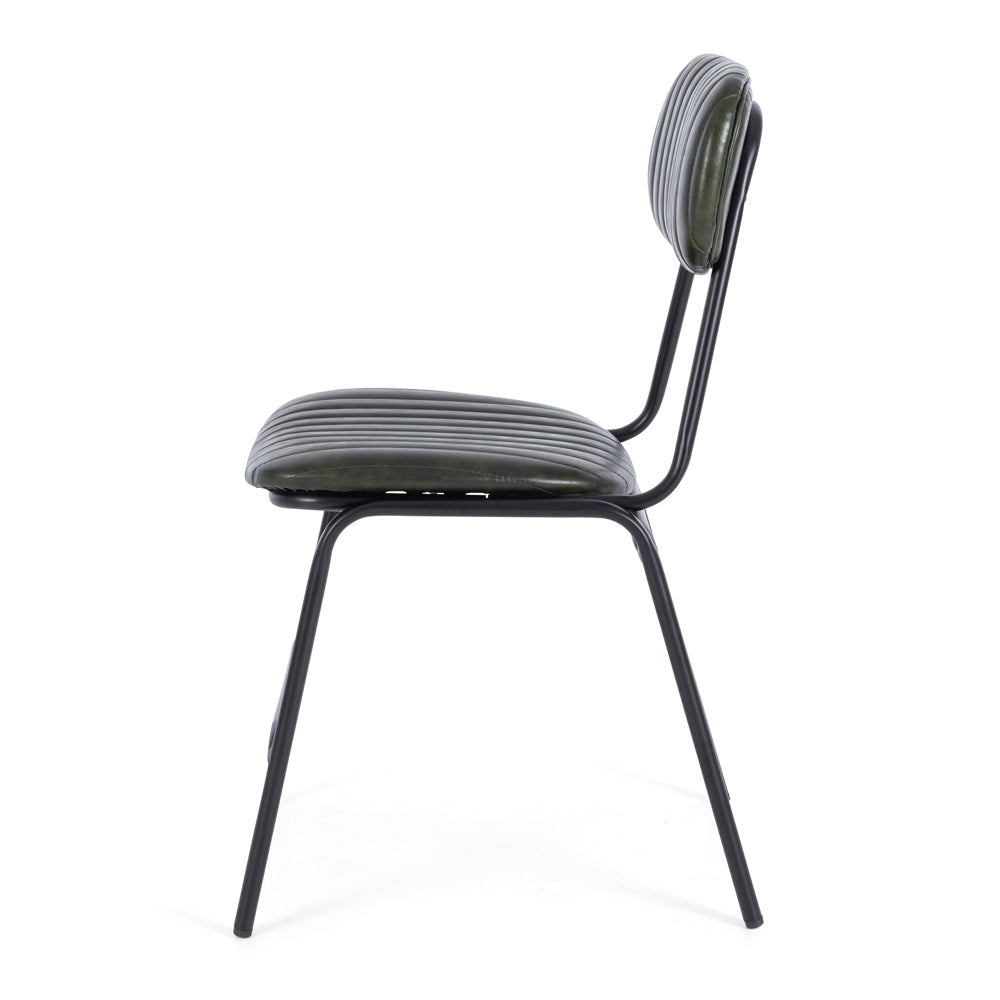DATSUN GREEN DINING CHAIR