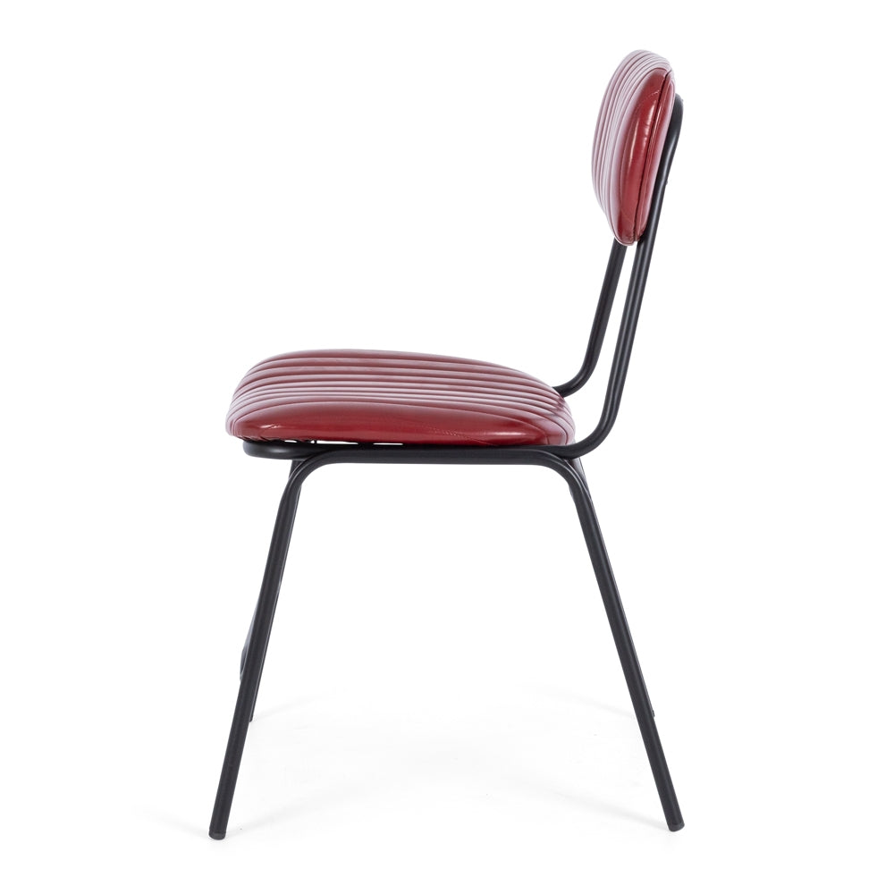 DATSUN RED DINING CHAIR