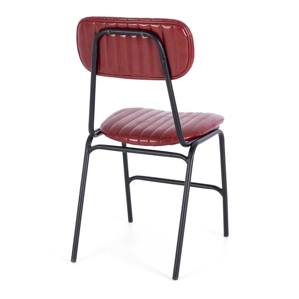 DATSUN RED DINING CHAIR