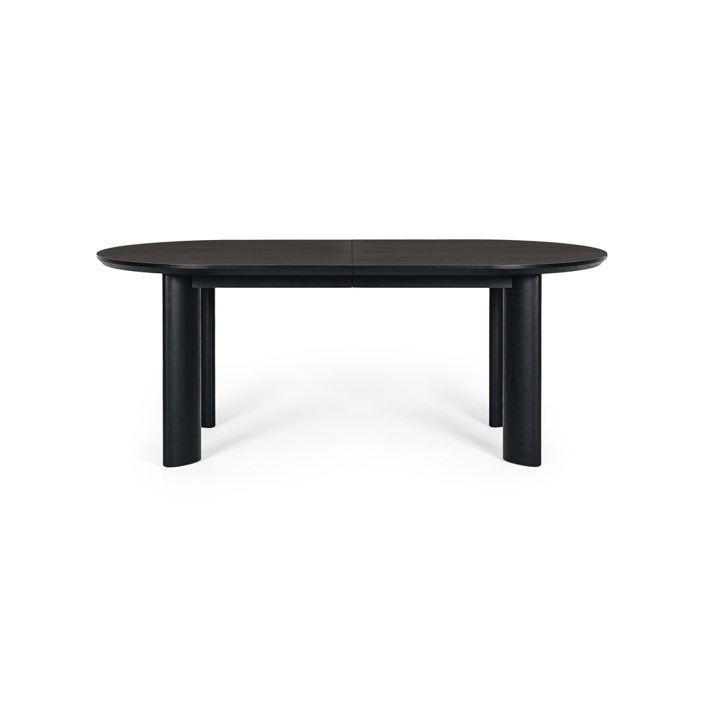 KONTUR OAK 200 EXTENSION DINING TABLE | BLACK