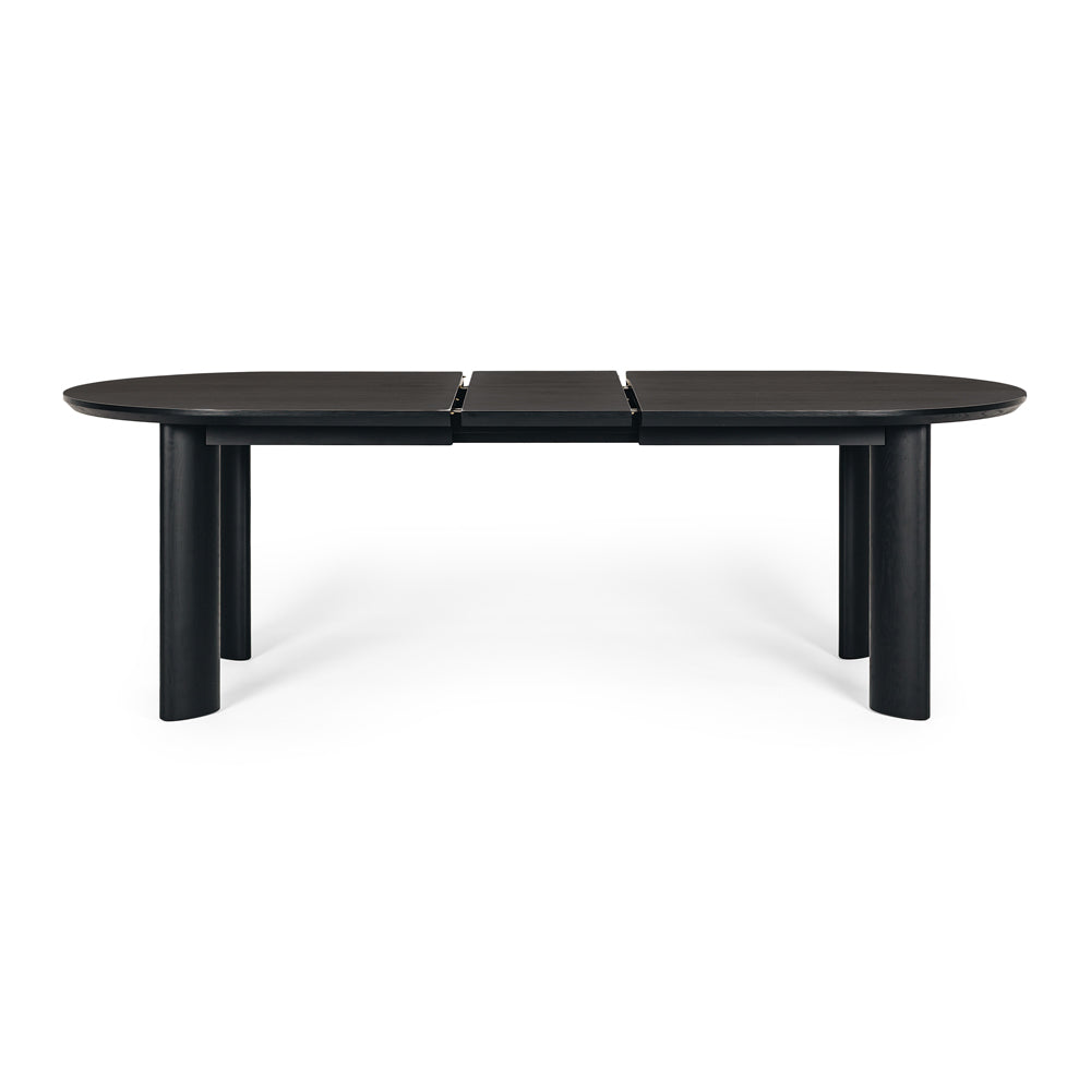 KONTUR OAK 200 EXTENSION DINING TABLE | BLACK