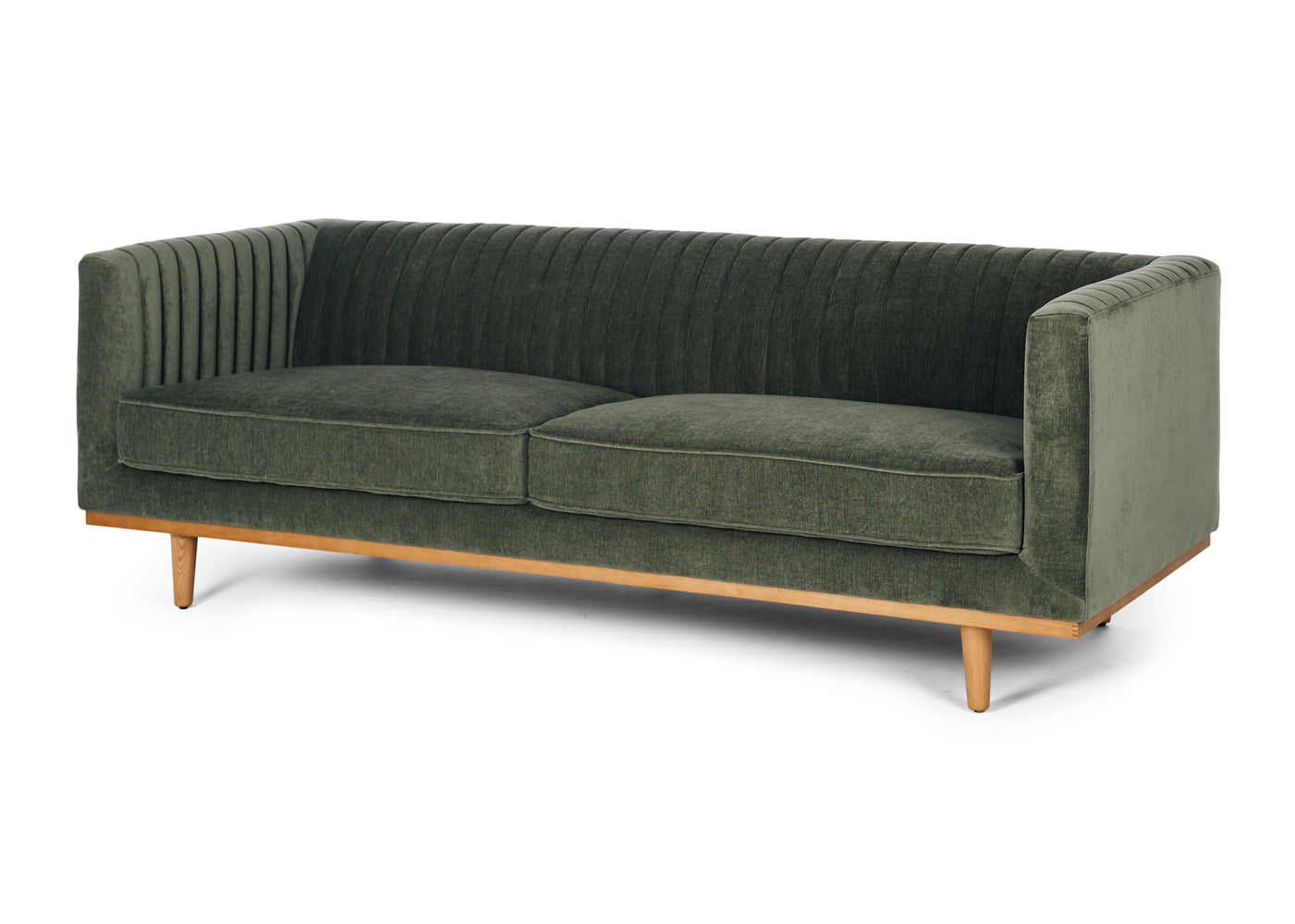 MADISON SPRUCE GREEN 3 SEATER SOFA