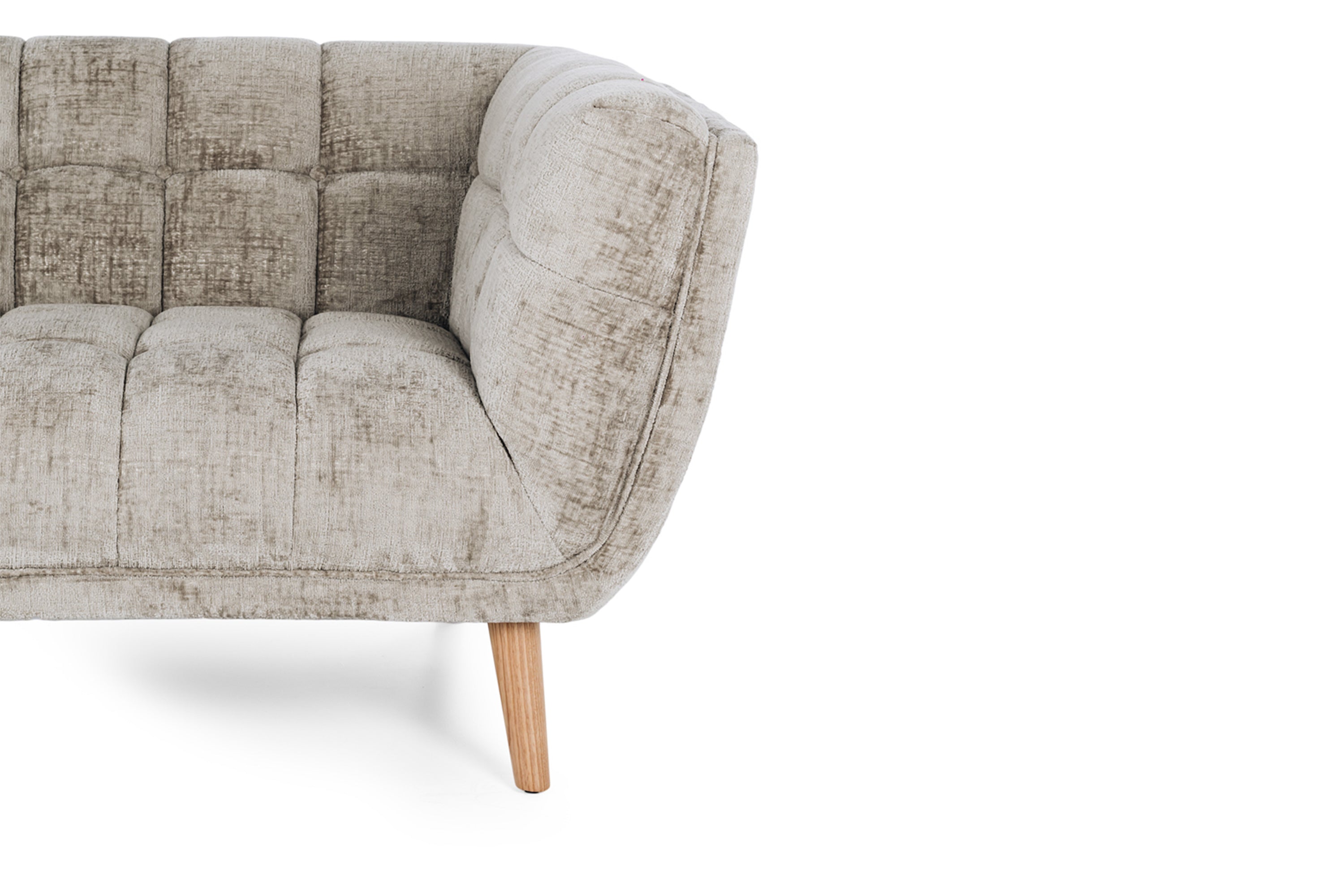 TOWELIE 3 SEATER SOFA | PEARL GREY