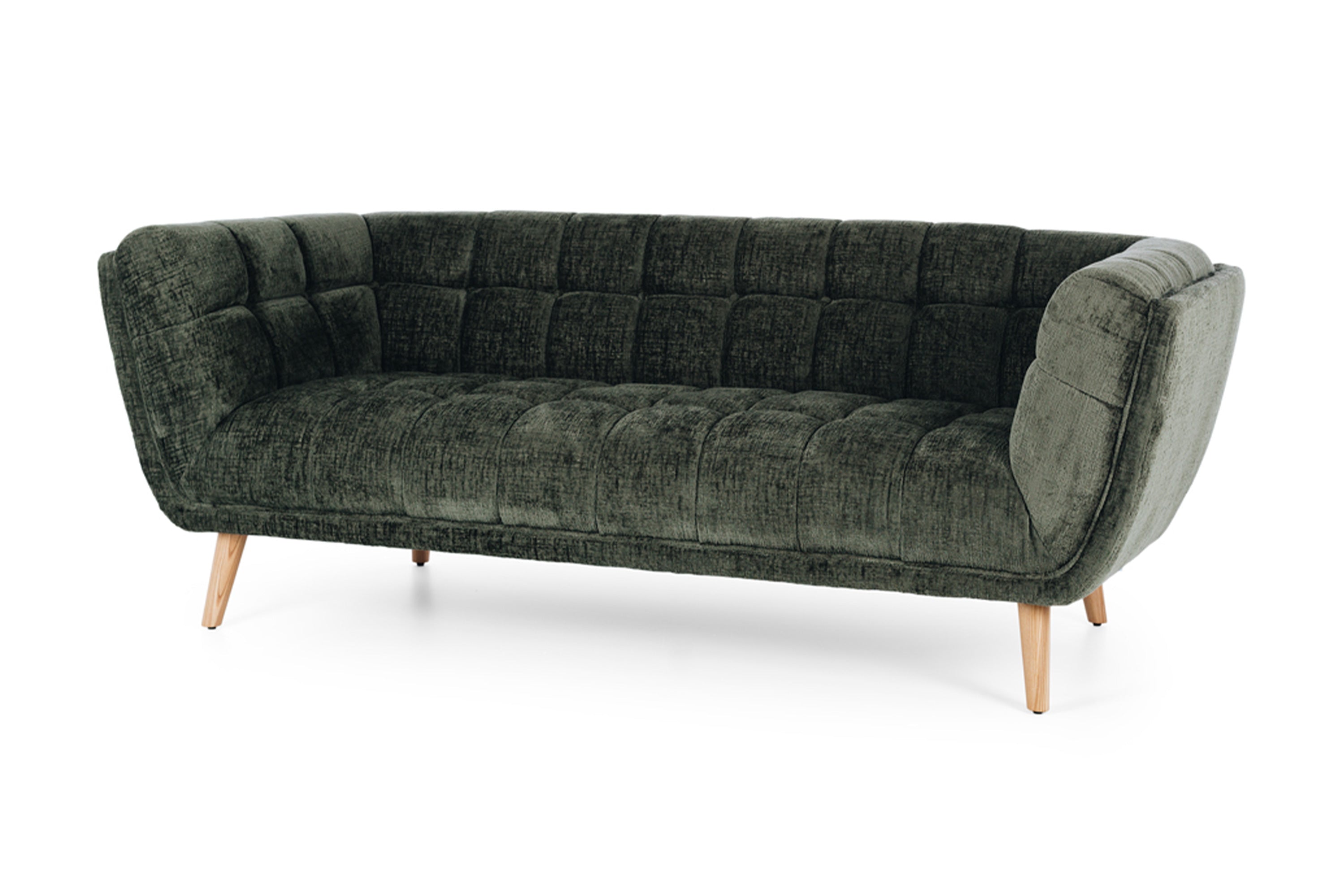TOWELIE 3 SEATER SOFA | FERN GREEN