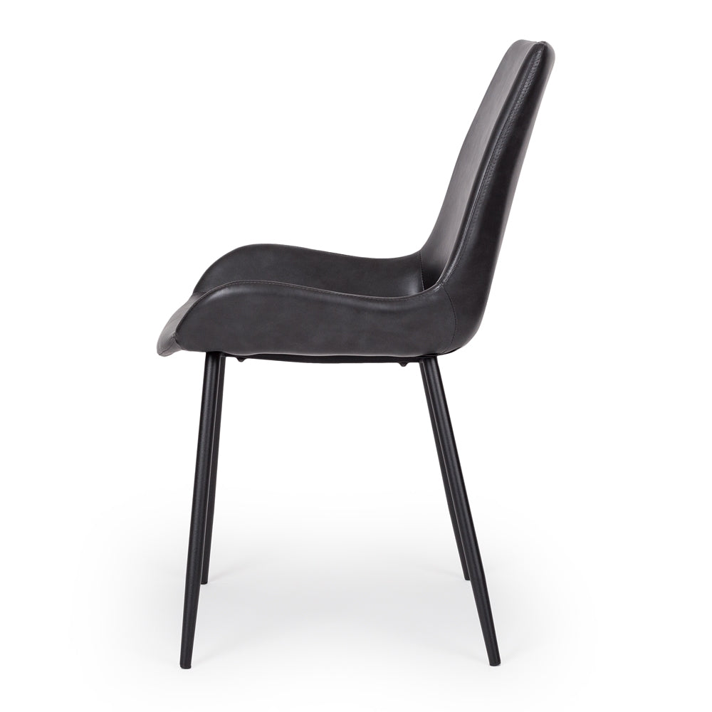 VINTAGE DINING CHAIR | BLACK