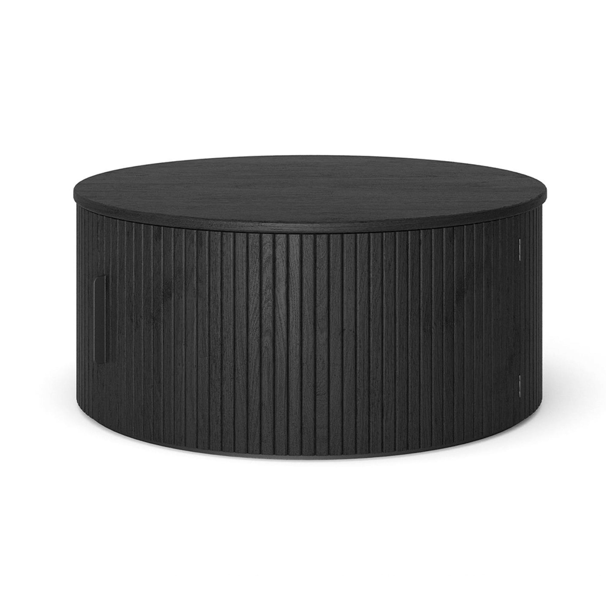 PALLISER BLACK OAK ROUND COFFEE TABLE
