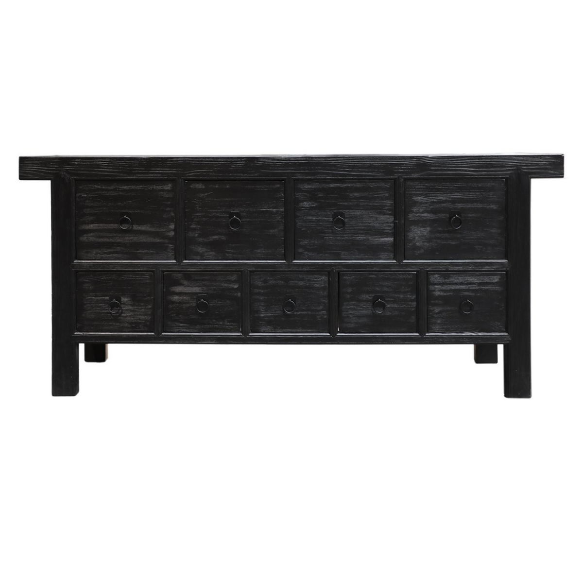 Parq 9 drawer Sideboard | Black