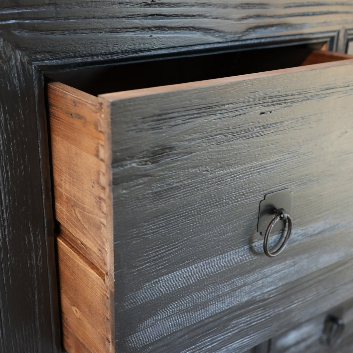 Parq 9 drawer Sideboard | Black