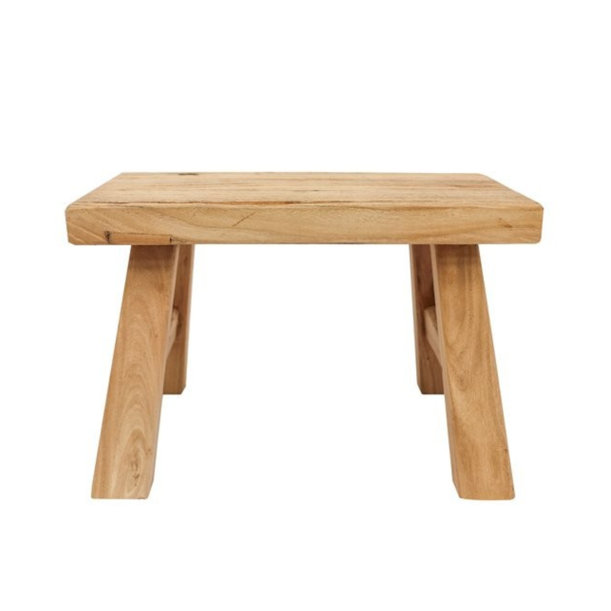 PARQ RECTANGLE FOOTSTOOL | NATURAL OR BLACK