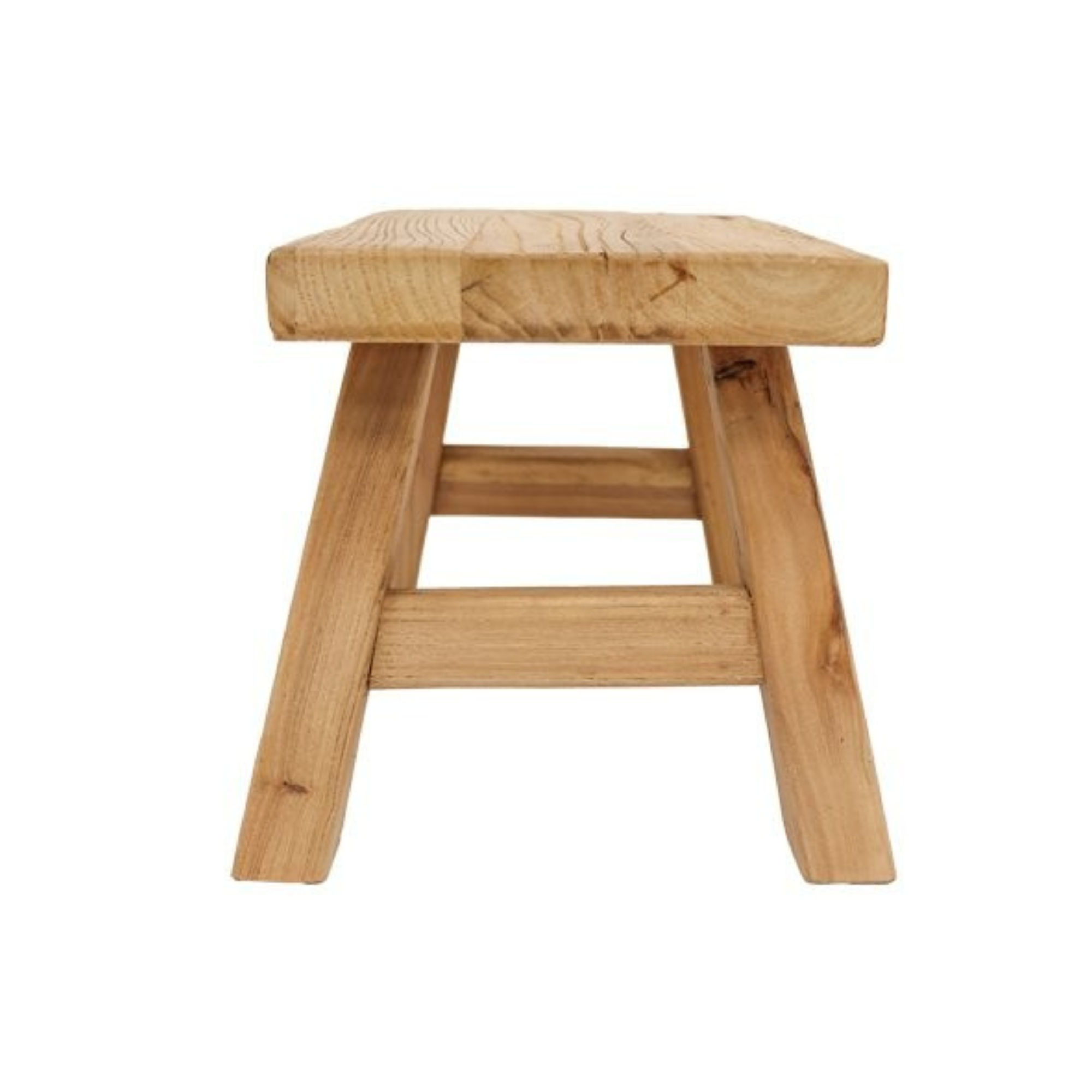 PARQ RECTANGLE FOOTSTOOL | NATURAL OR BLACK