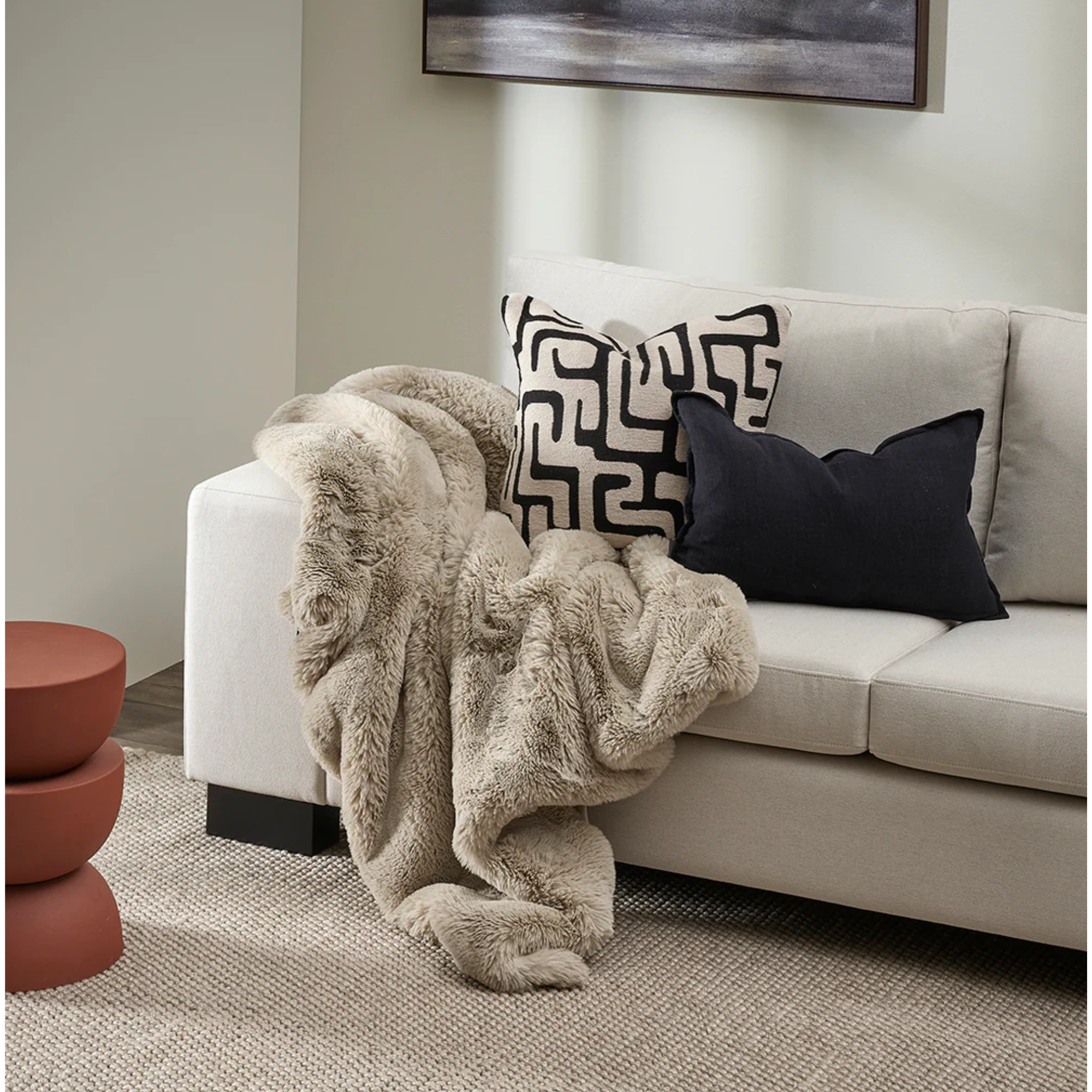 Pelage Throw | Taupe