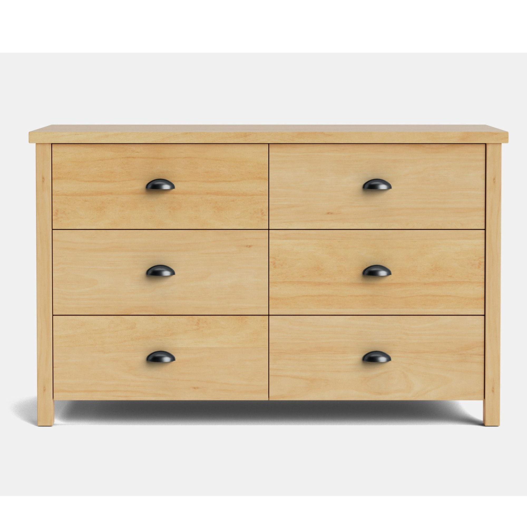 PORTLAND 6 DRAWER LOWBOY | NZ MADE BEDROOM FURNITURE