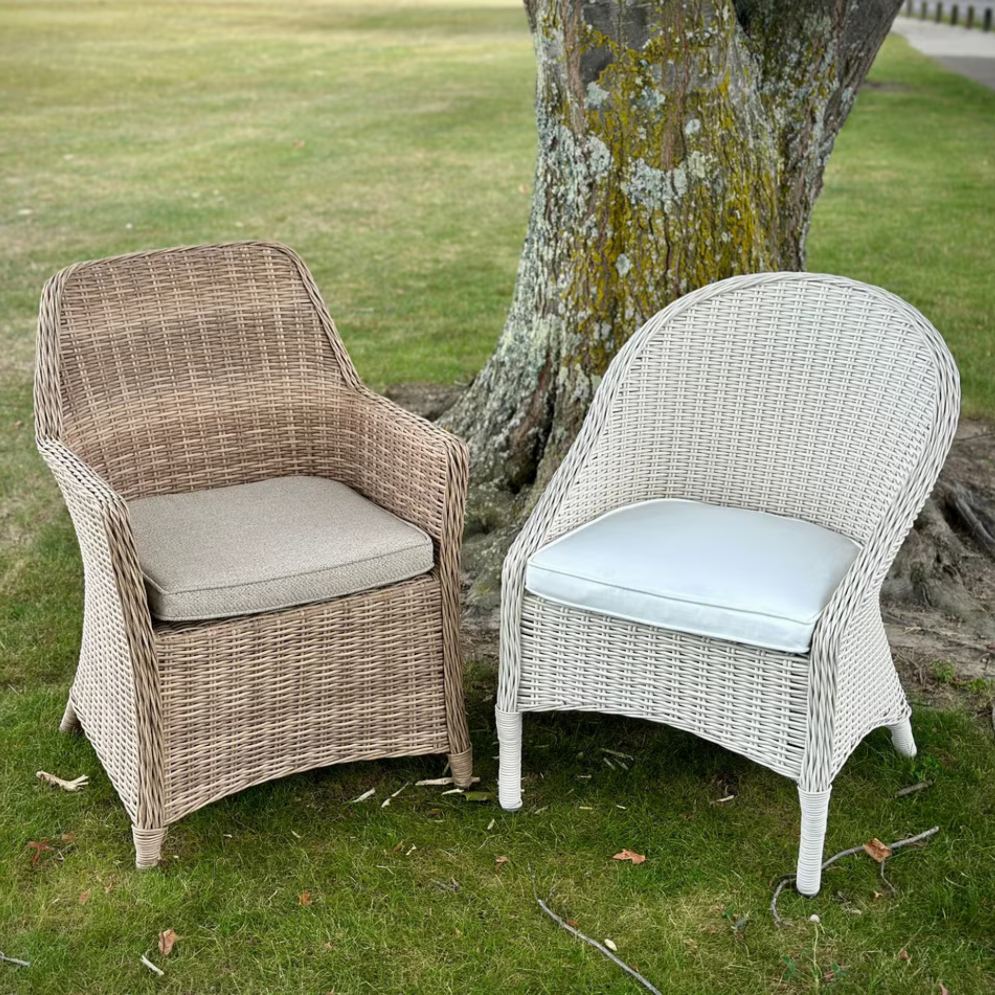 NOOSA OUTDOOR WICKER CHAIR | WHITE