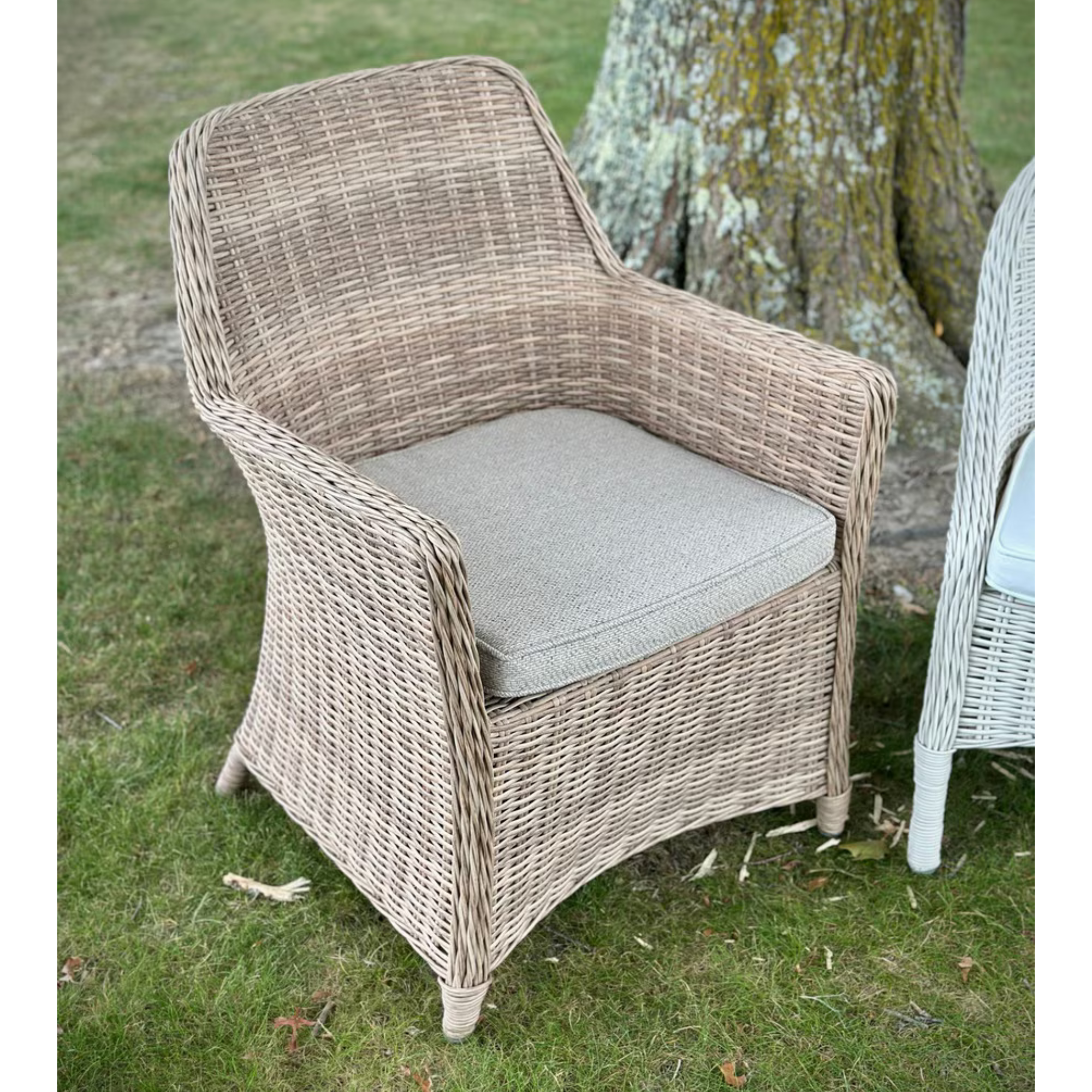 RAFFLES BAY OUTDOOR WICKER CHAIR | NATURAL