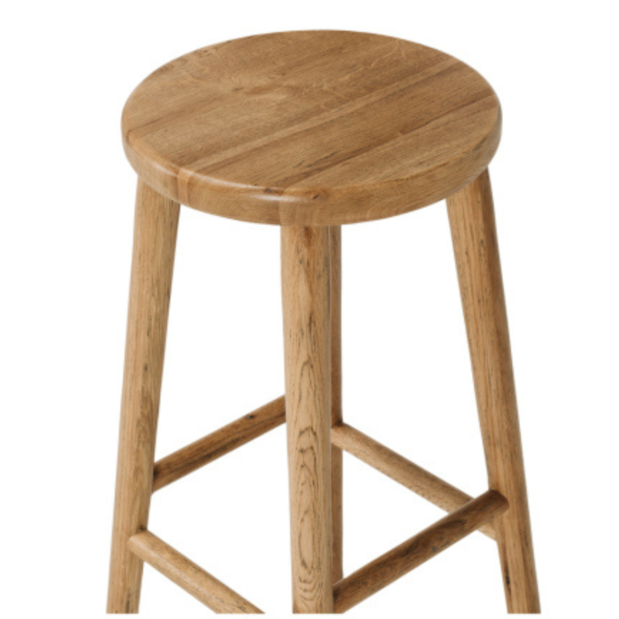 RYE NATURAL FRAME BAR STOOL