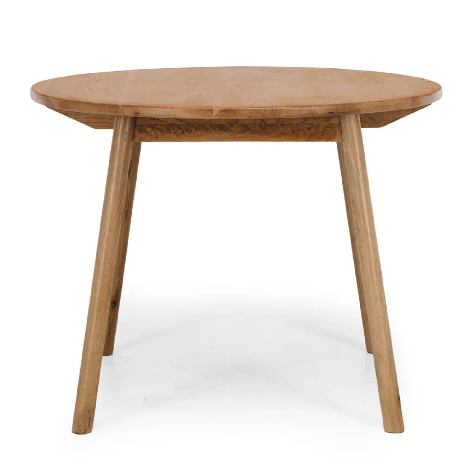 REEVES SOLID OAK 120 ROUND DINING TABLE