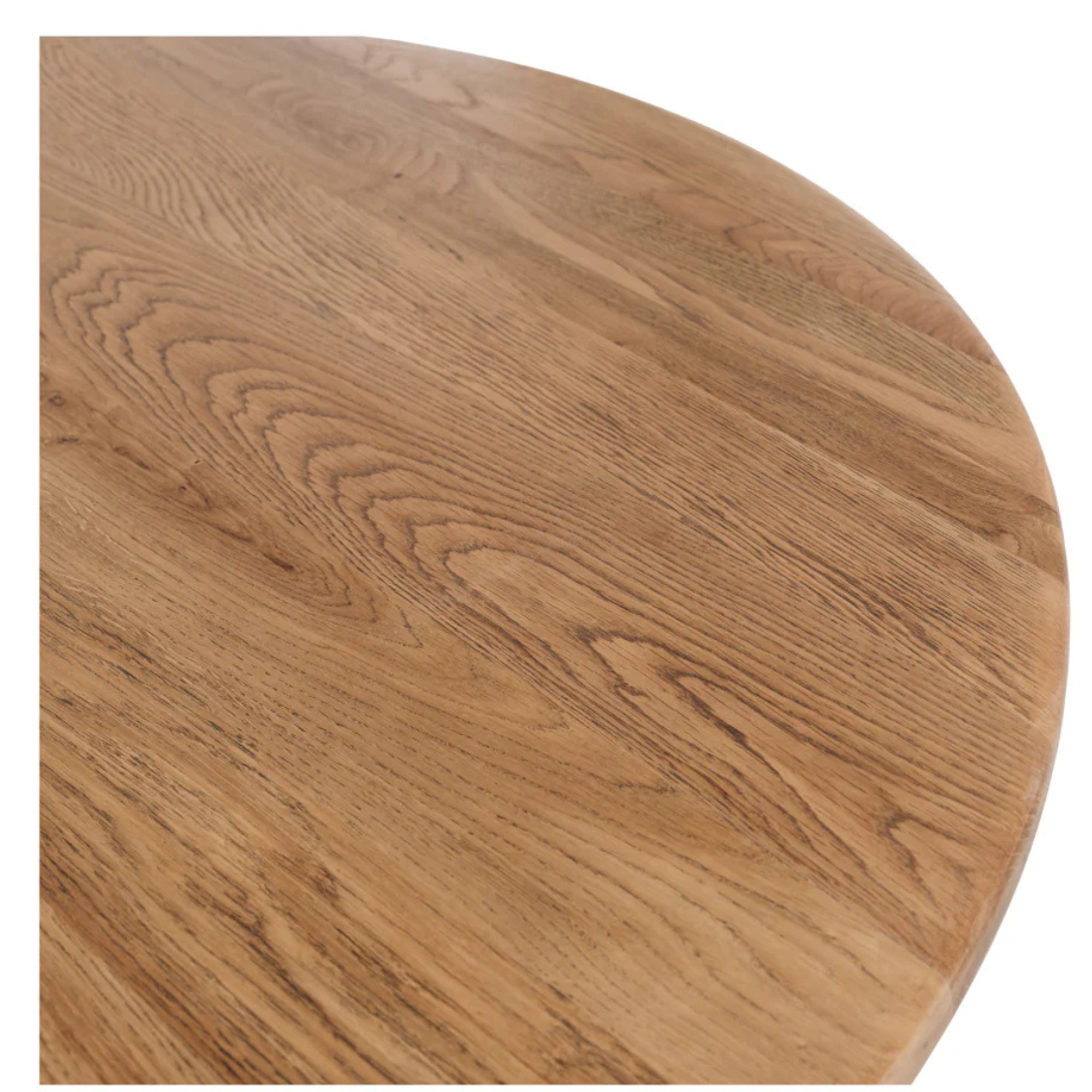 REEVES SOLID OAK 120 ROUND DINING TABLE