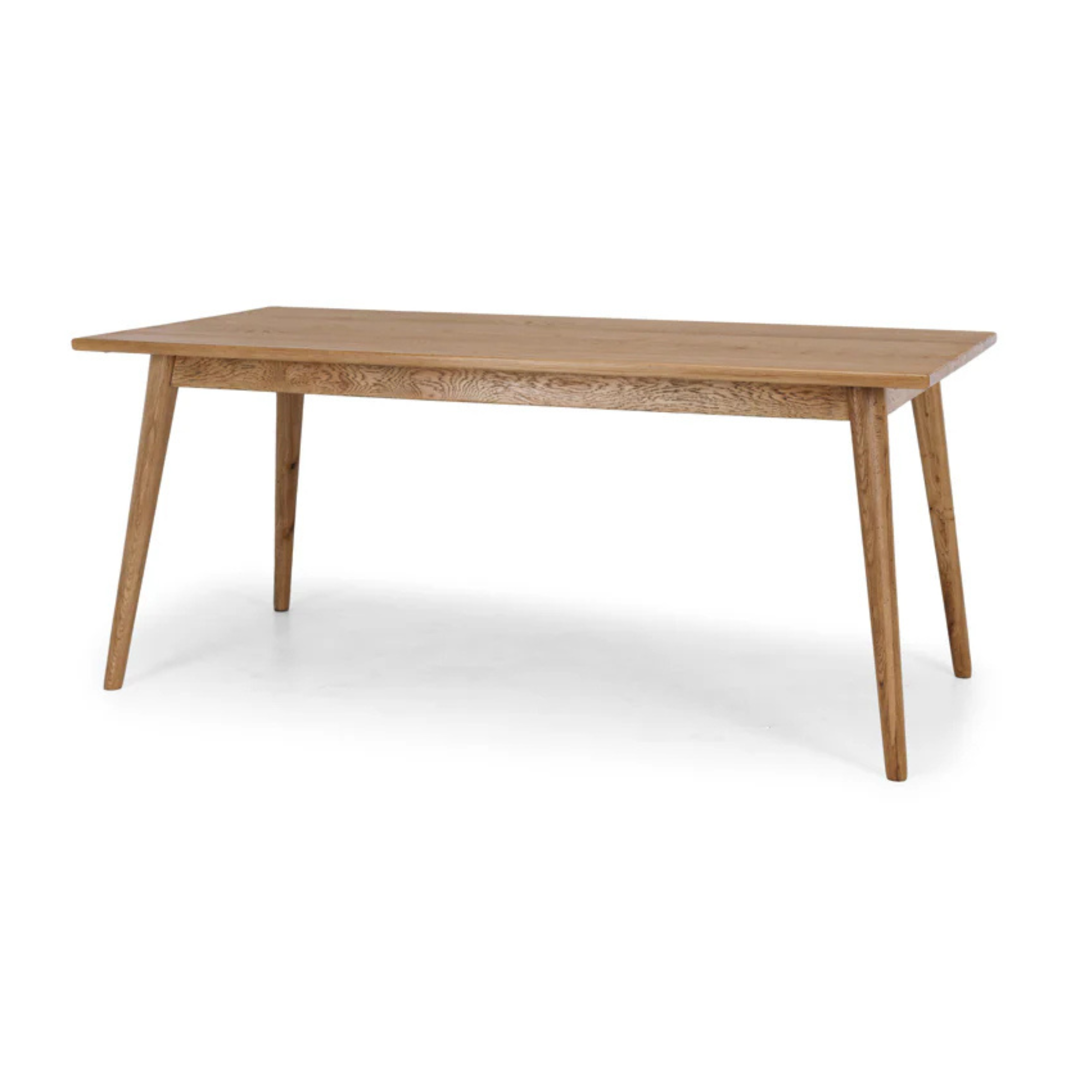 REEVES SOLID OAK 180 DINING TABLE