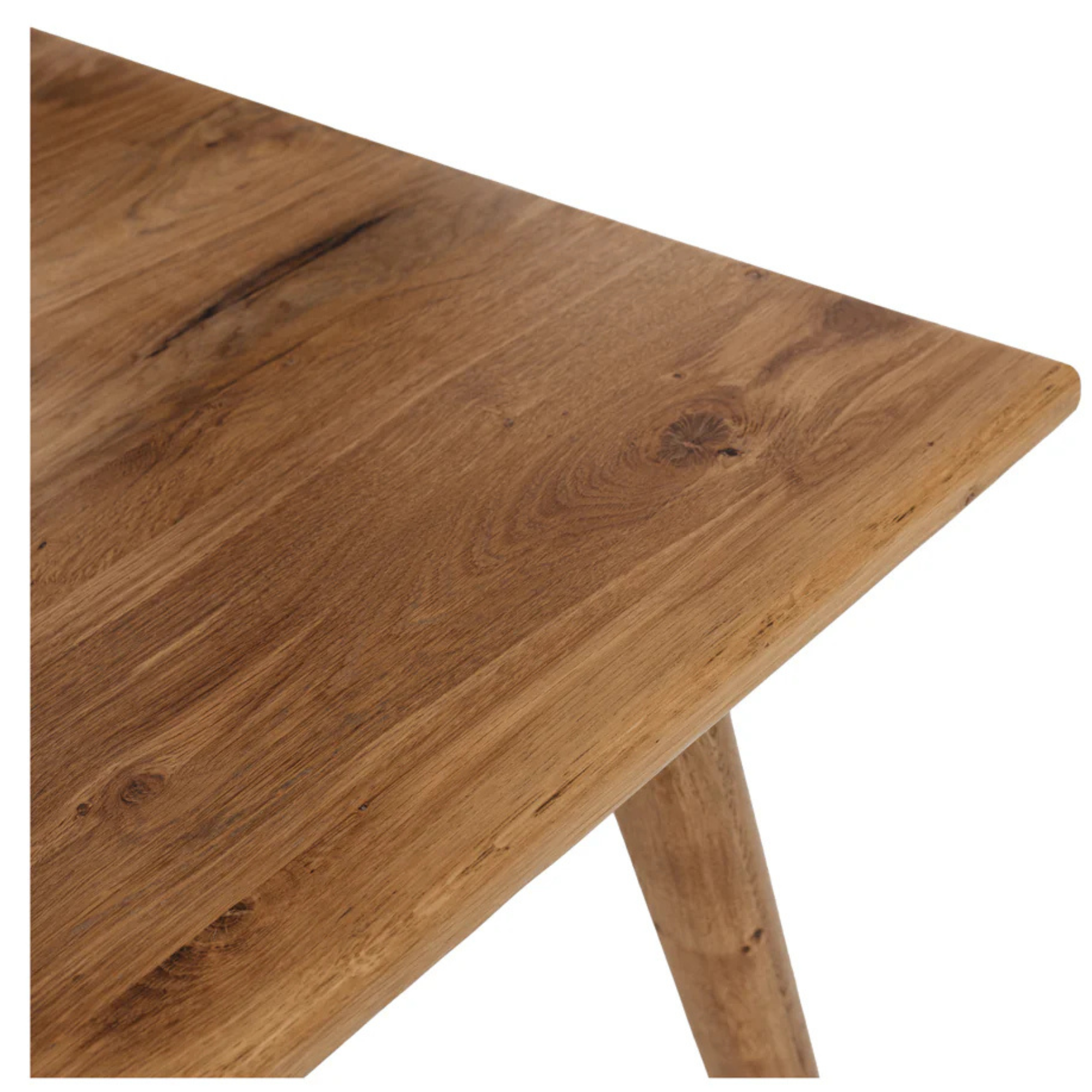 REEVES SMOKED OAK 180 DINING TABLE