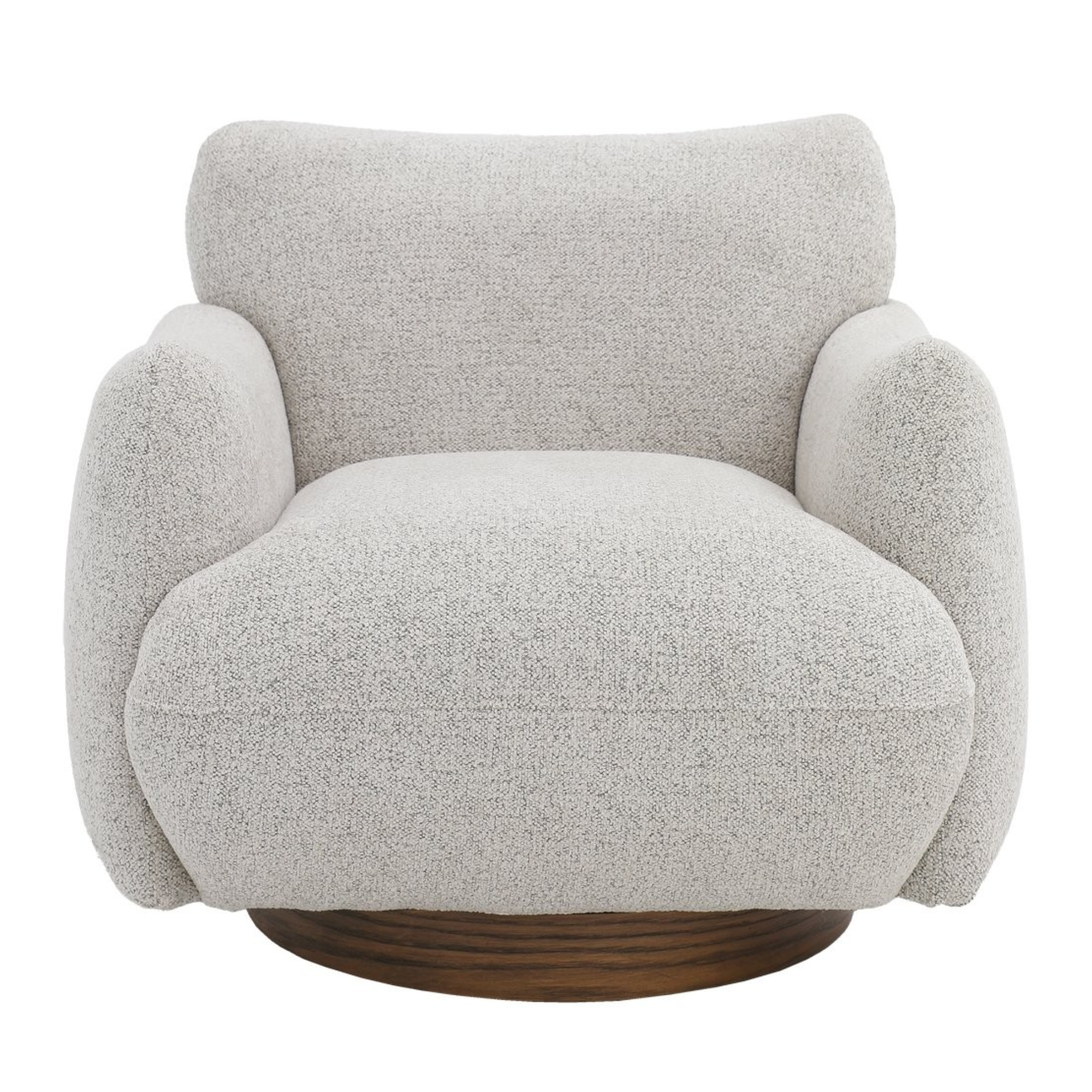 Remy Swivel Chair | Limestone