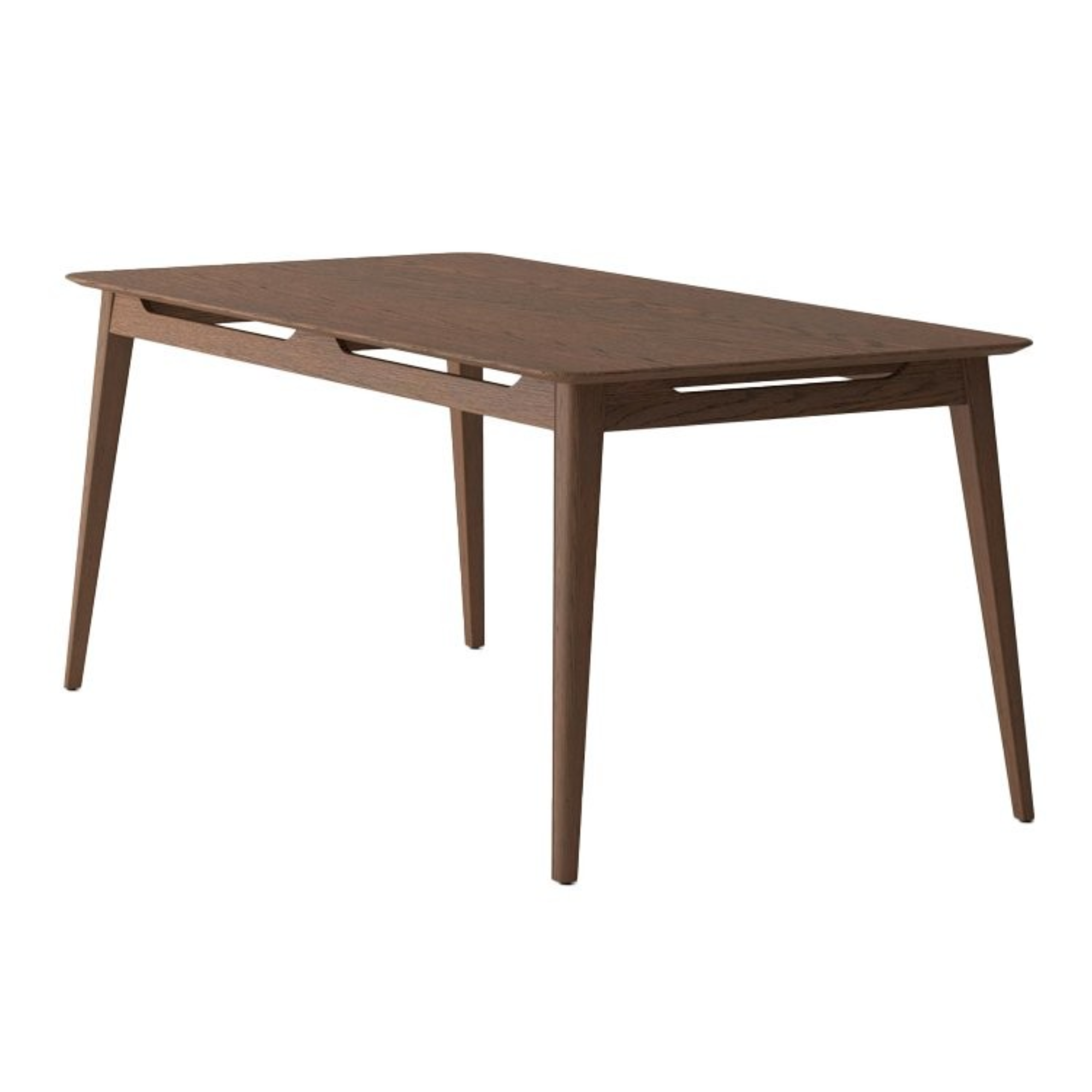 ROKKE SOLID OAK 2200 DINING TABLE | WALNUT