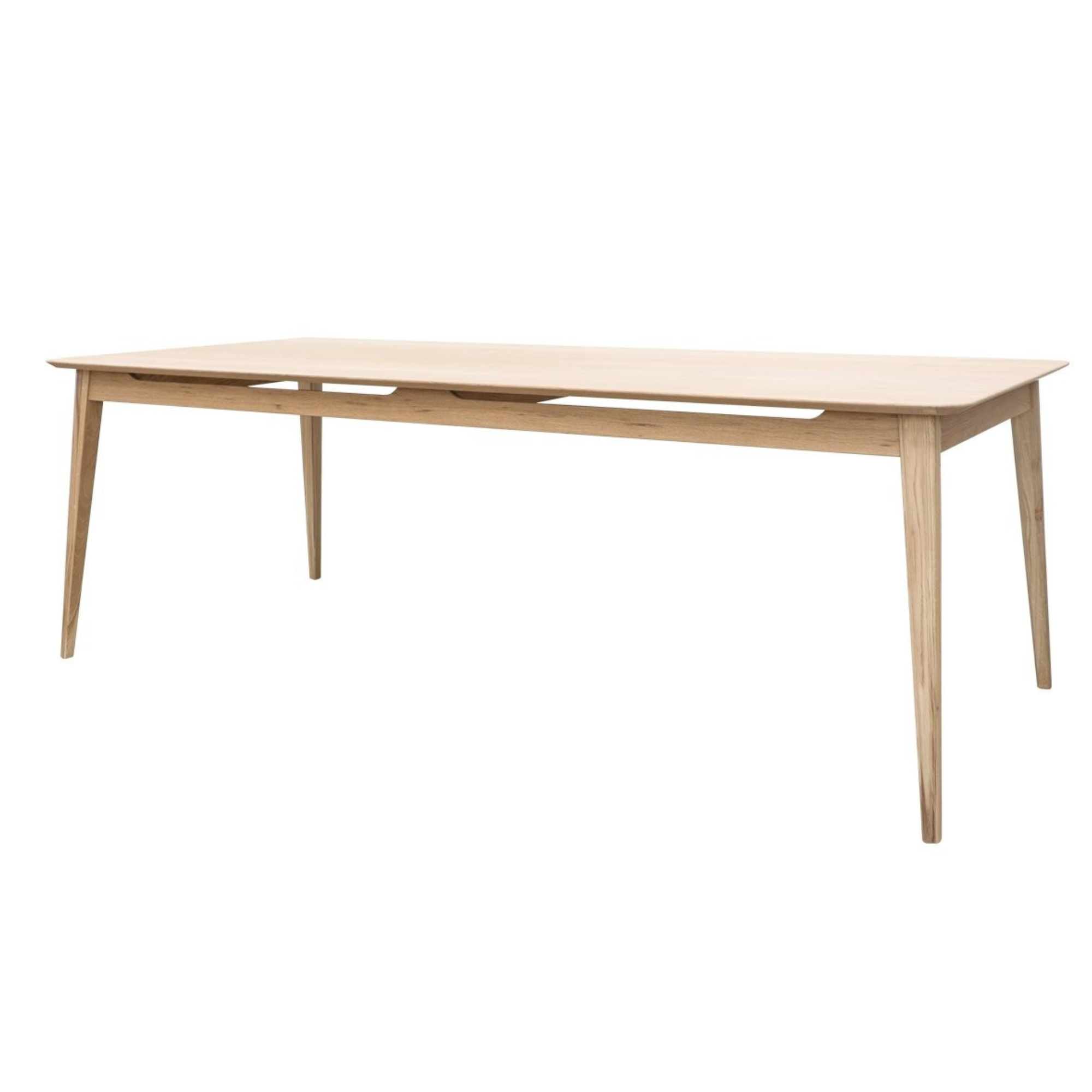 Rokke 180 Dining Table | Solid Oak Natural