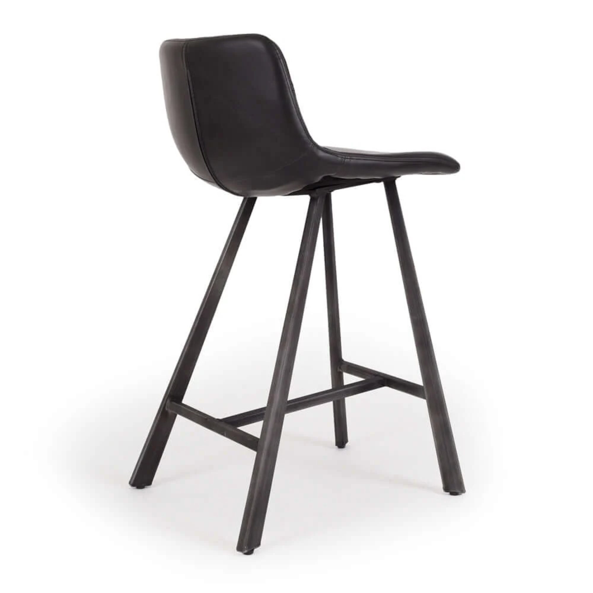RUSTIC BARSTOOL | BLACK