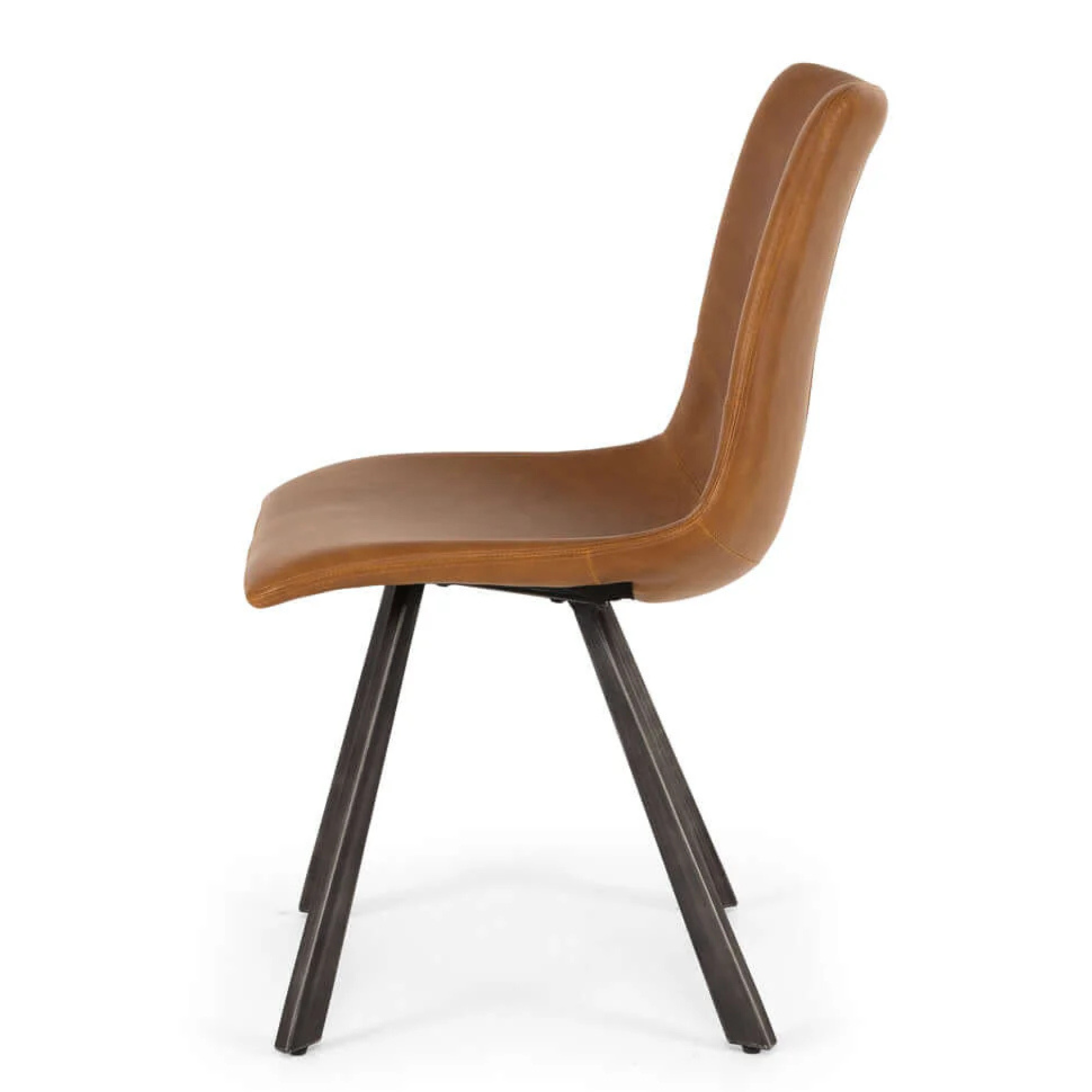 RUSTIC DINING CHAIR | COGNAC