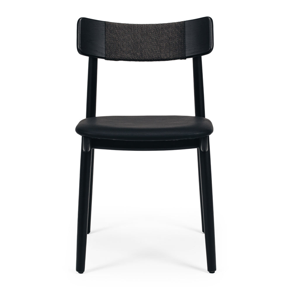 NILES DINING CHAIR | BLACK OAK