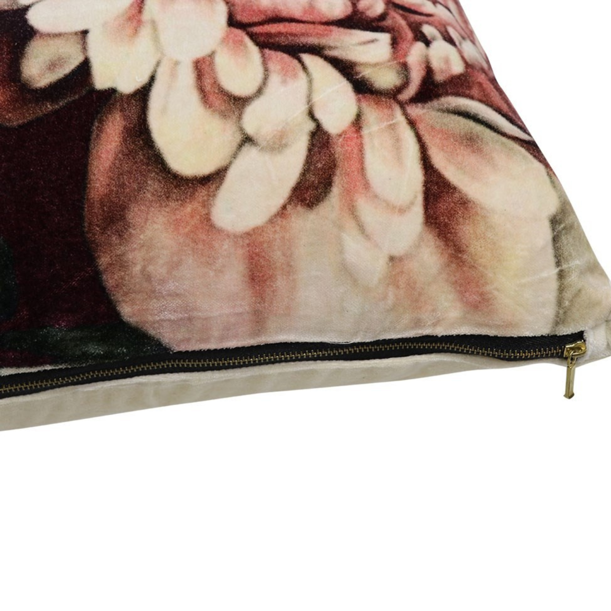 SARI PRINTED CUSHION - PEONY