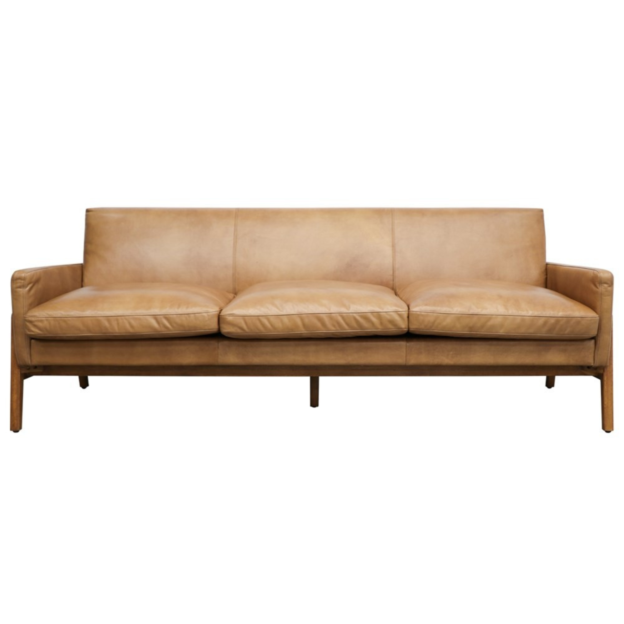 SAWYER 3 SEATER SOFA | 2 LEATHER COLOURS