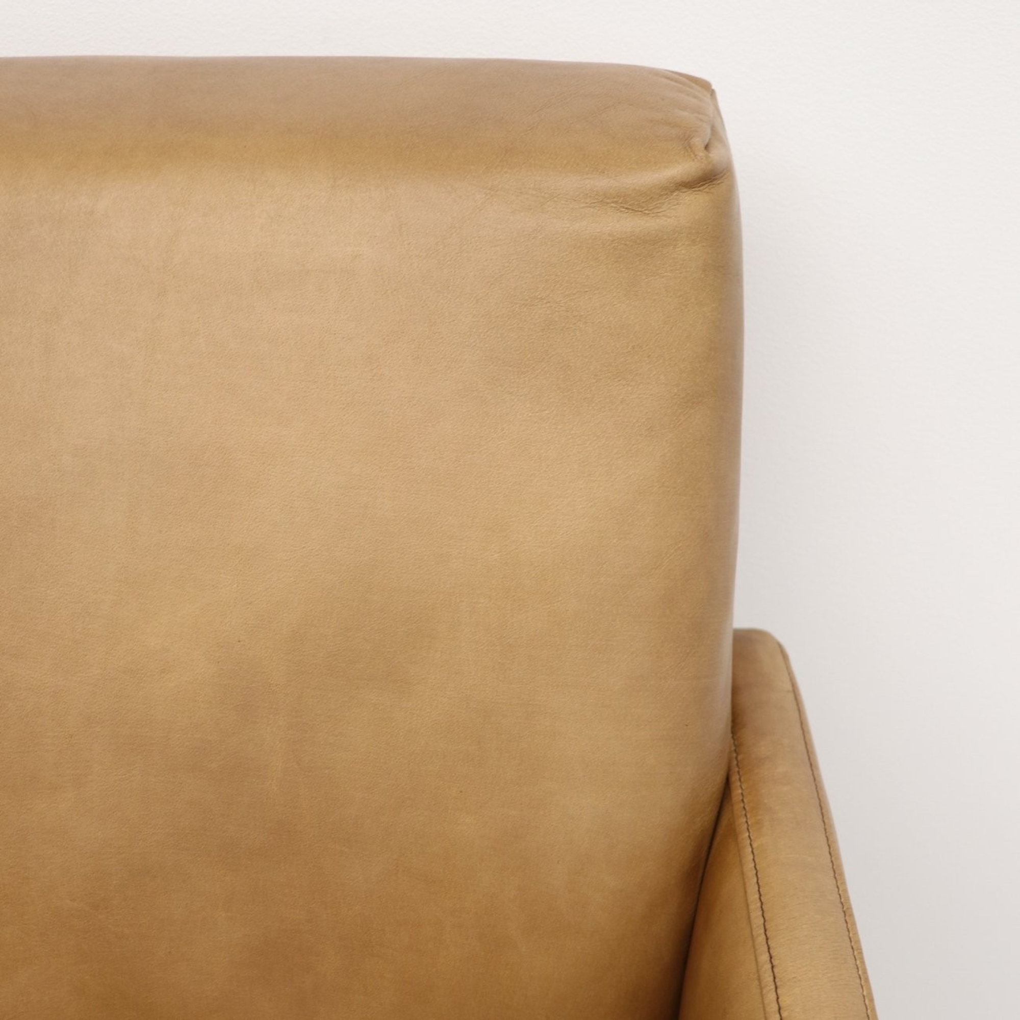 SAWYER TAN LEATHER ARMCHAIR