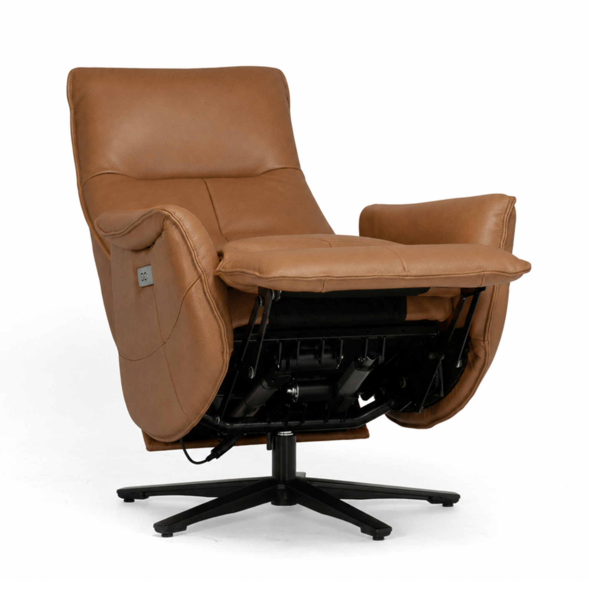 Slimline Electric Recliner | Camel