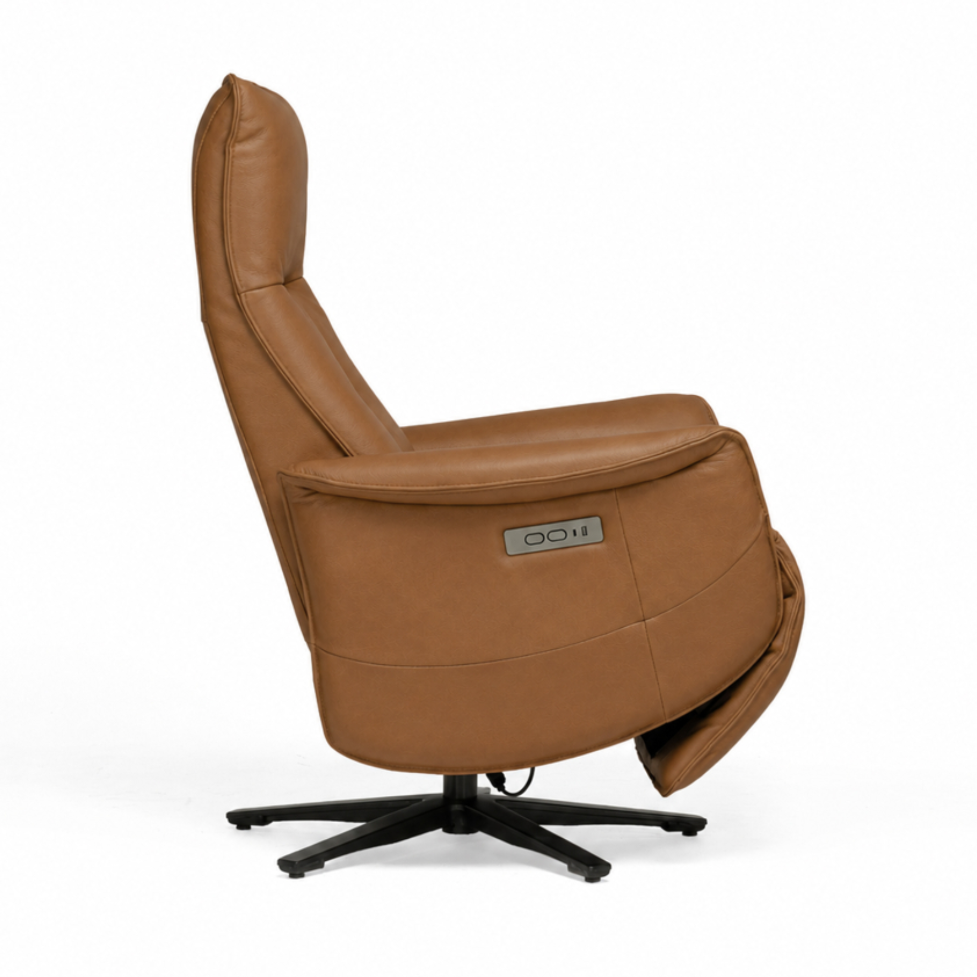 Slimline Electric Recliner | Camel