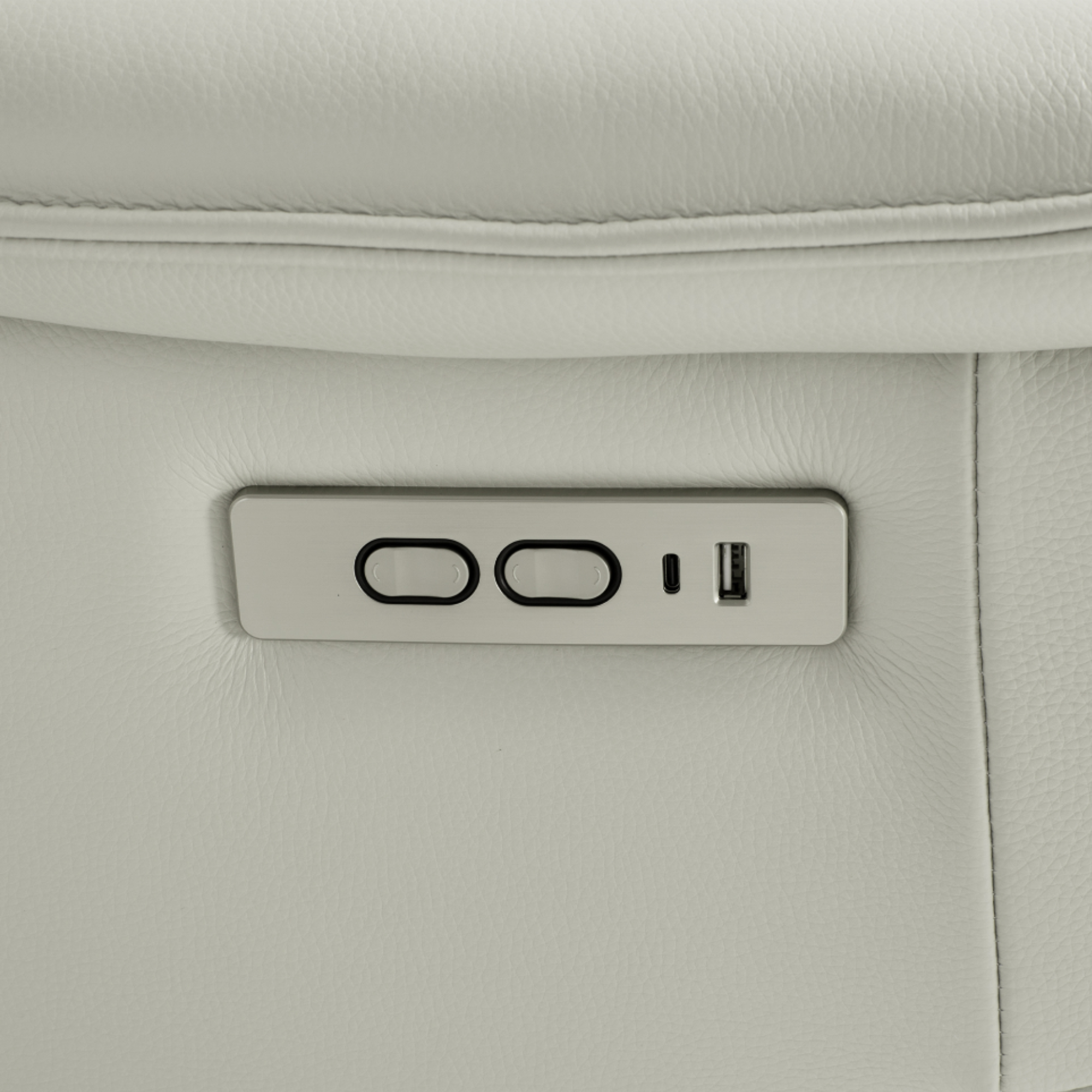 Slimline Electric Recliner | Pebble