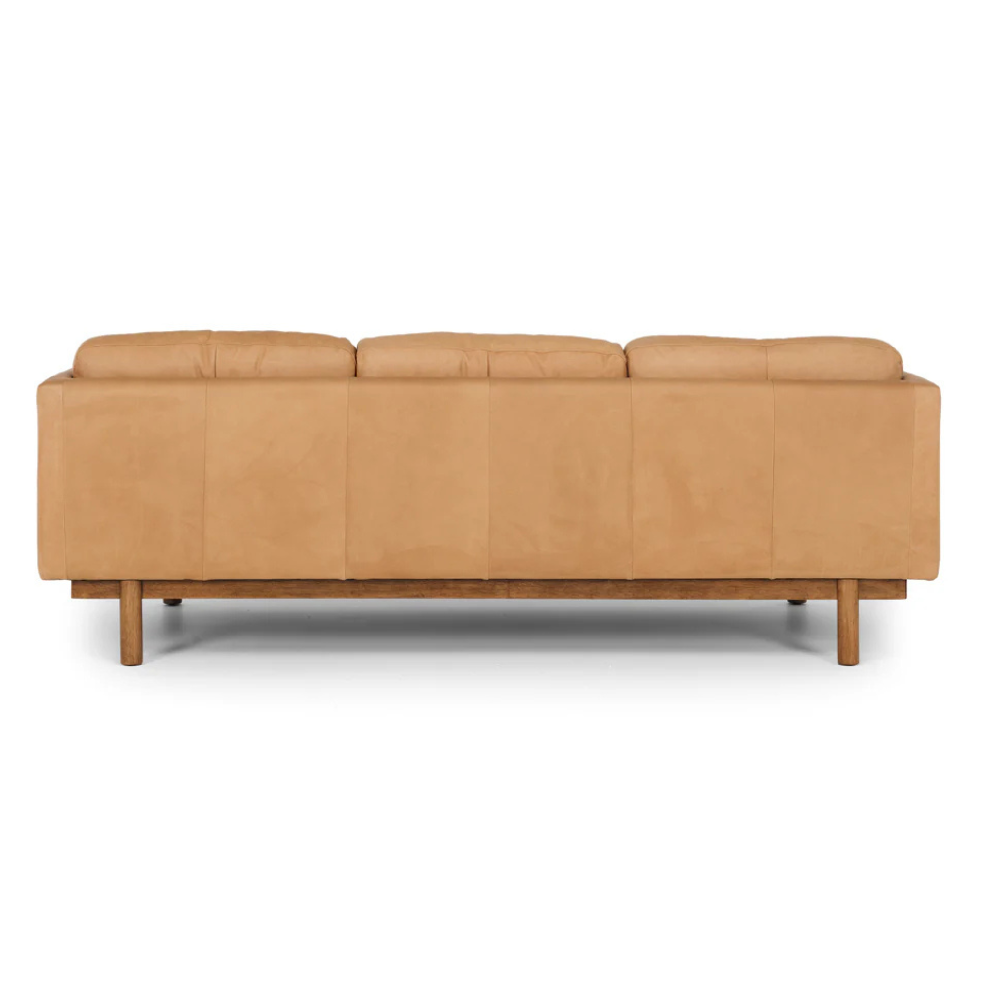 STRADA 3 SEATER SOFA | TAN LEATHER
