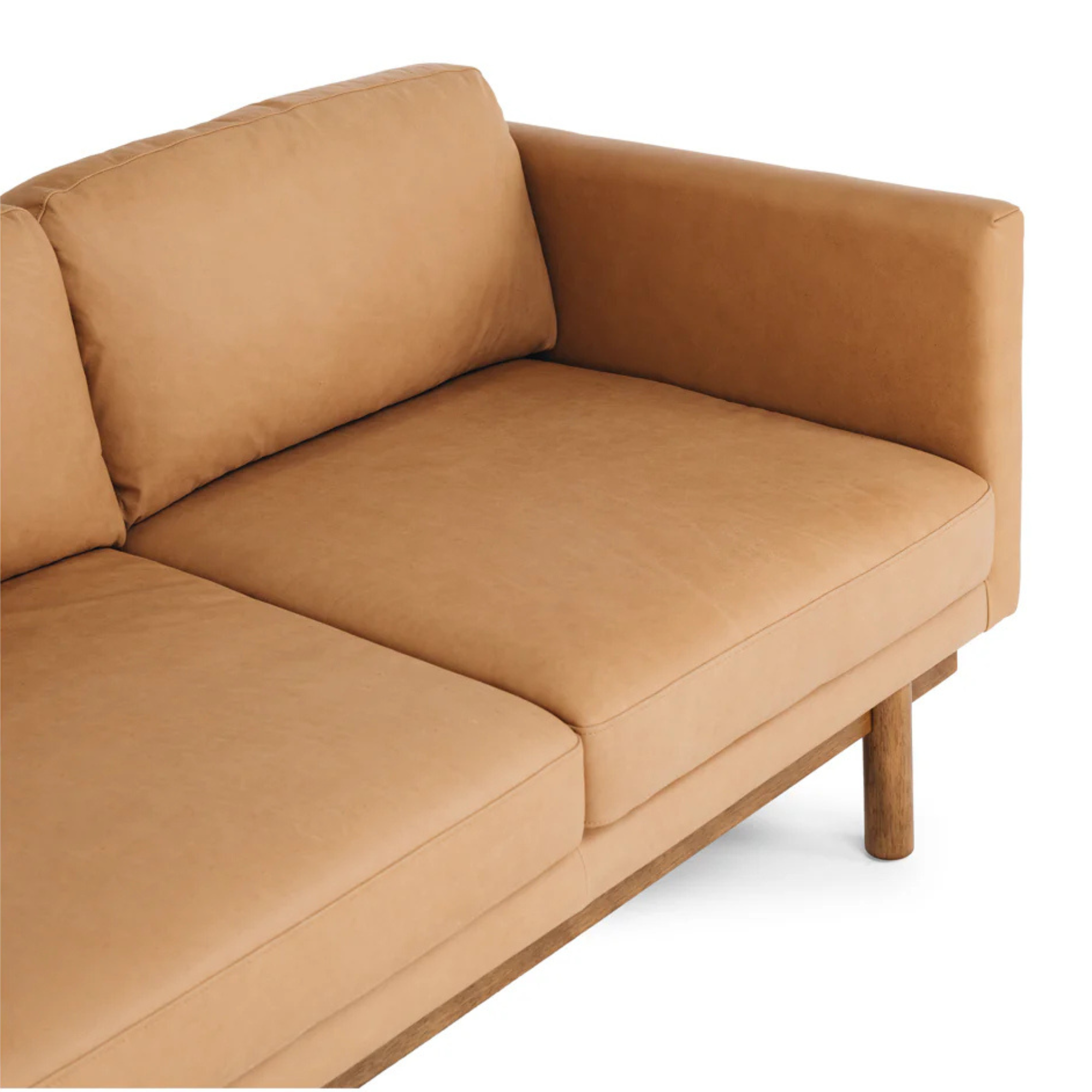 STRADA 3 SEATER SOFA | TAN LEATHER
